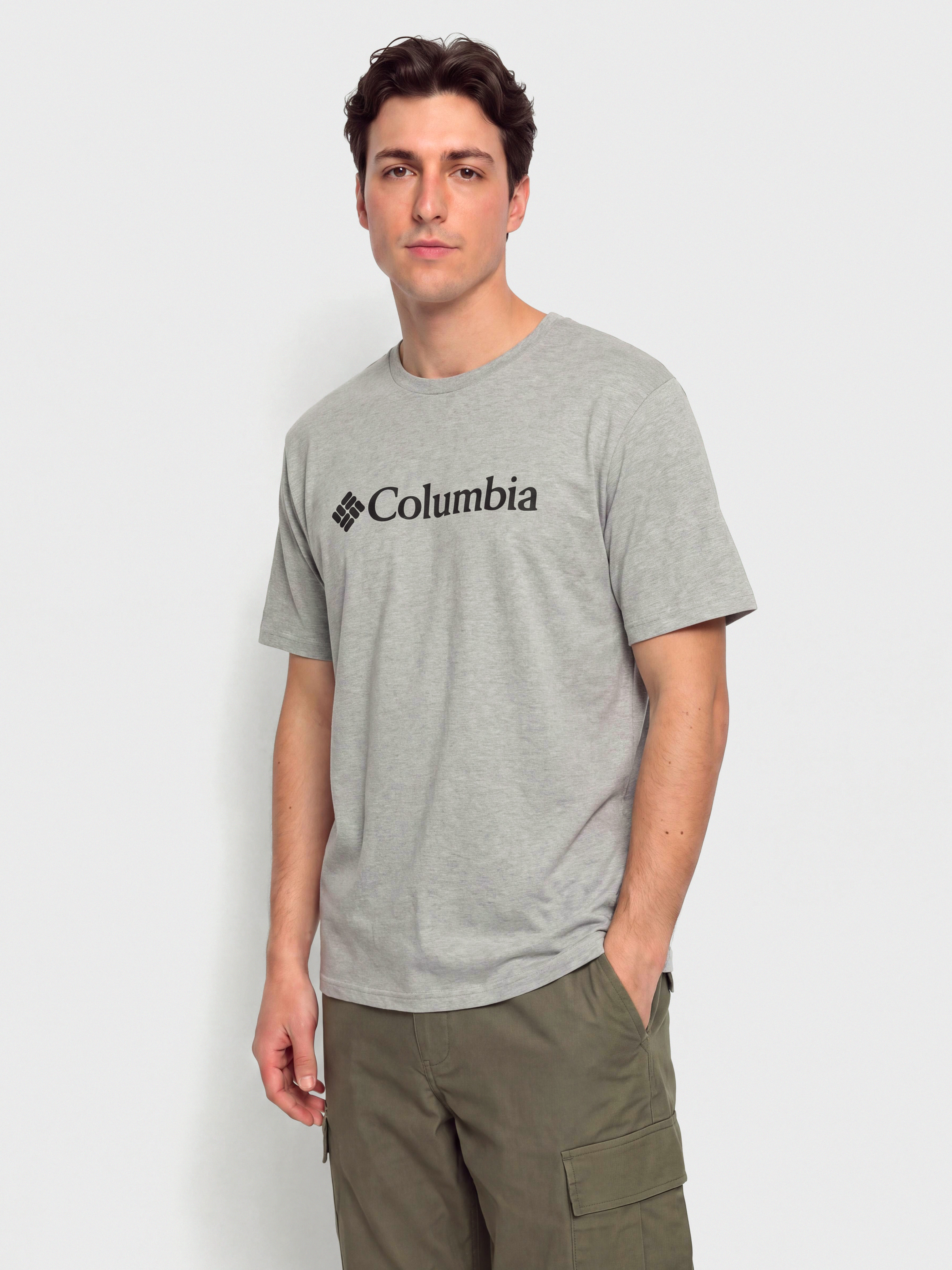 Тениска Columbia CSC Basic Logo (columbia grey heather)