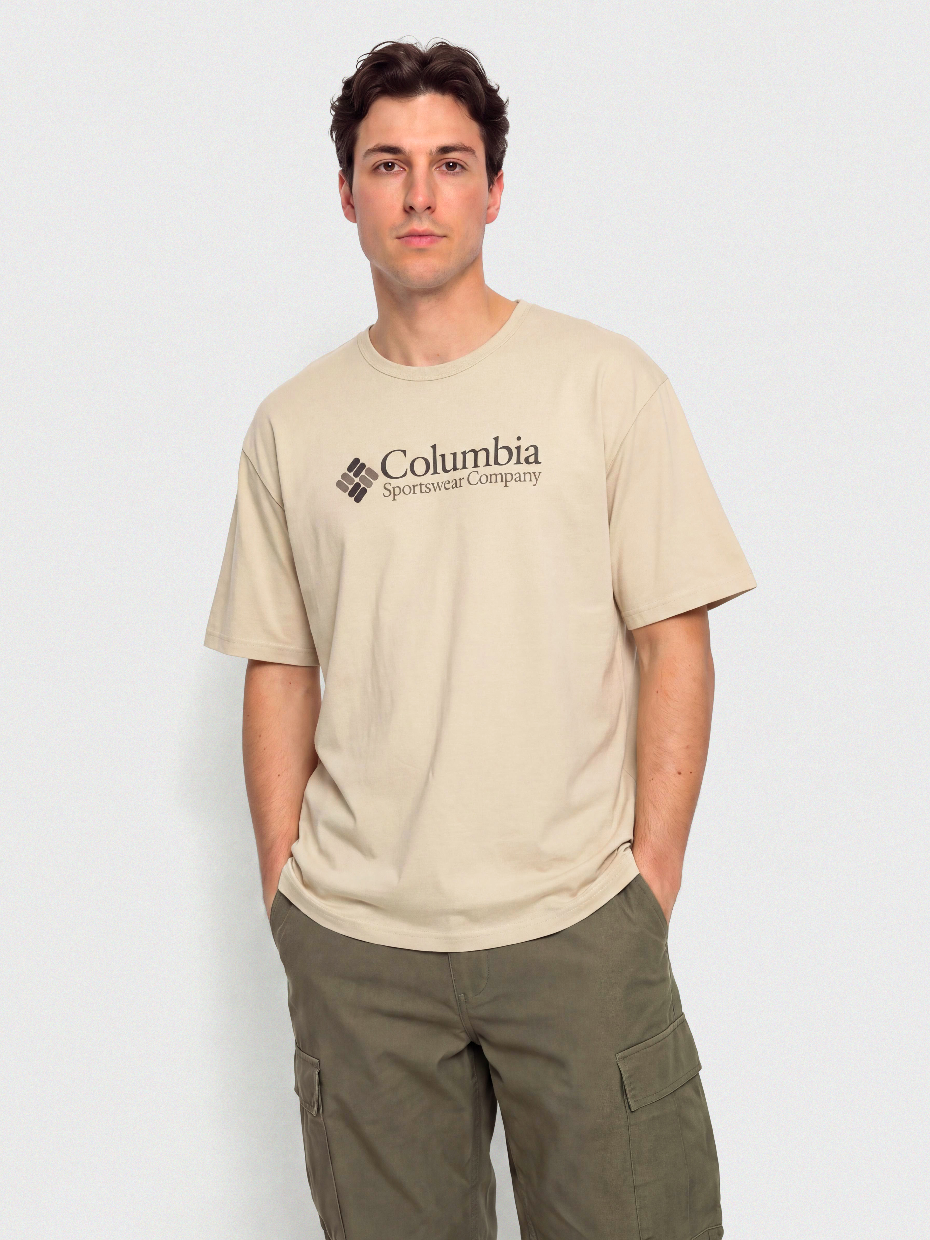 Тениска Columbia CSC Heavyweight Logo (dark stone/csc)