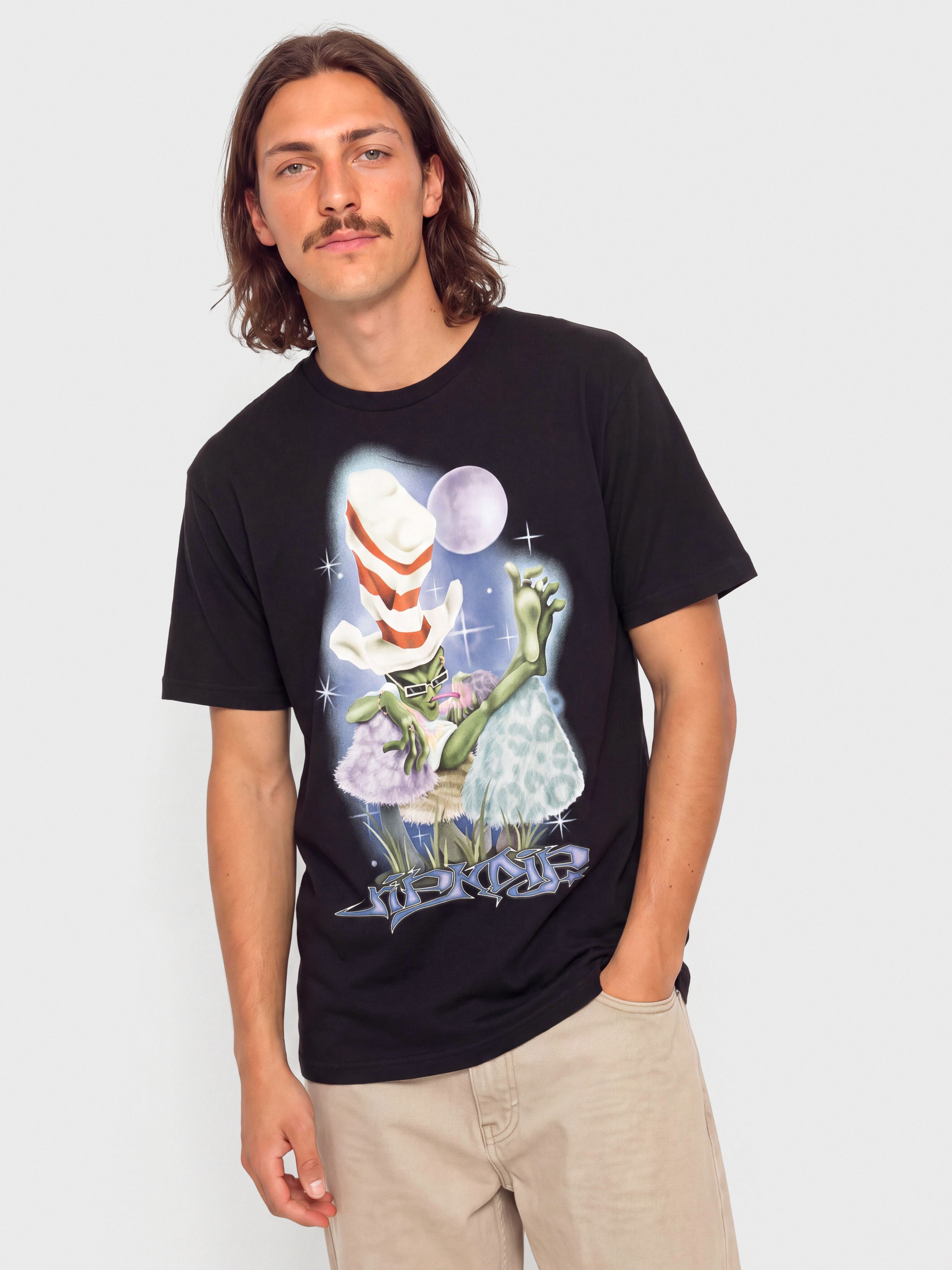 Тениска RipNDip Big Poe (black)
