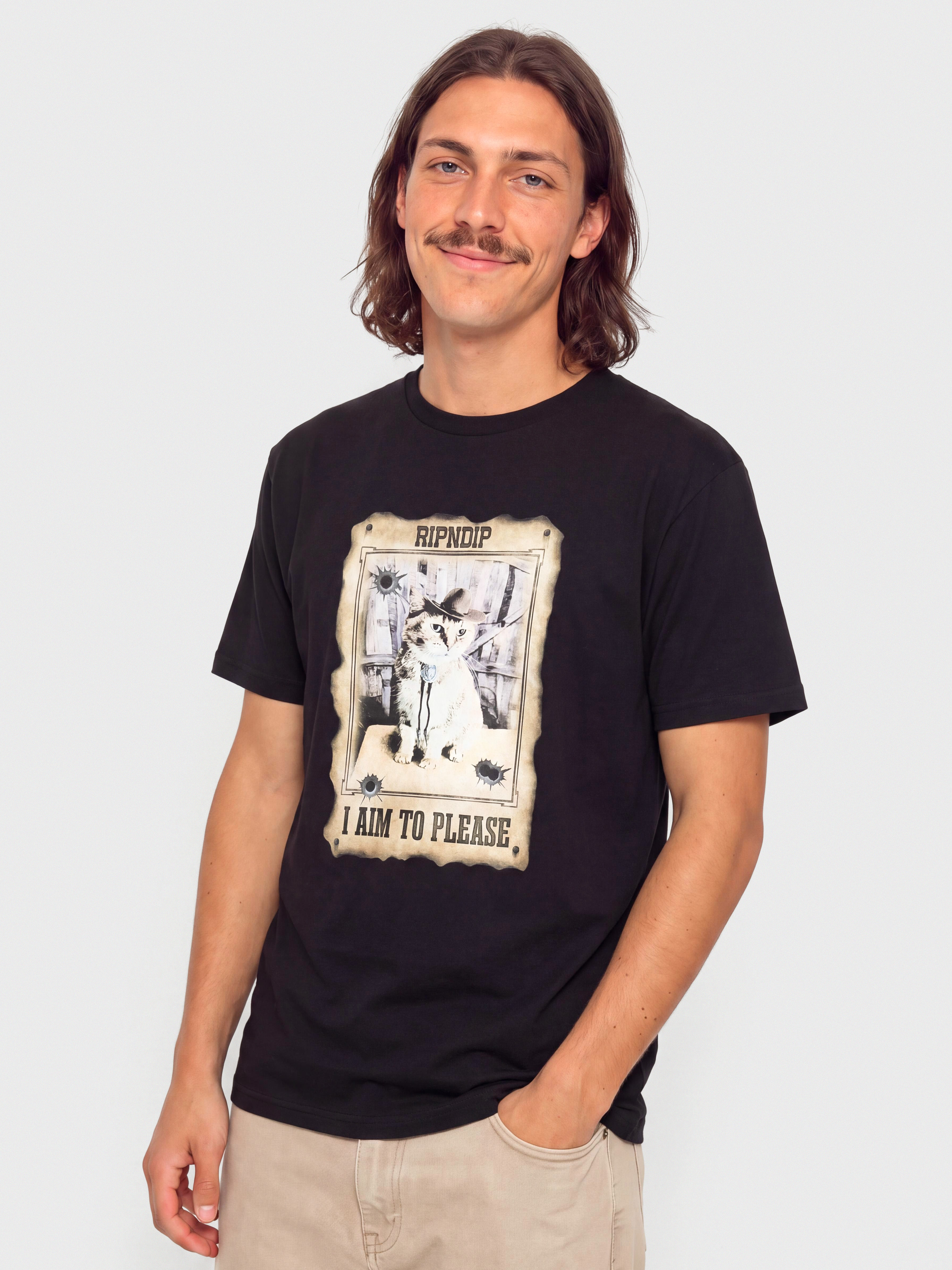 Тениска RipNDip Most Wanted (black)