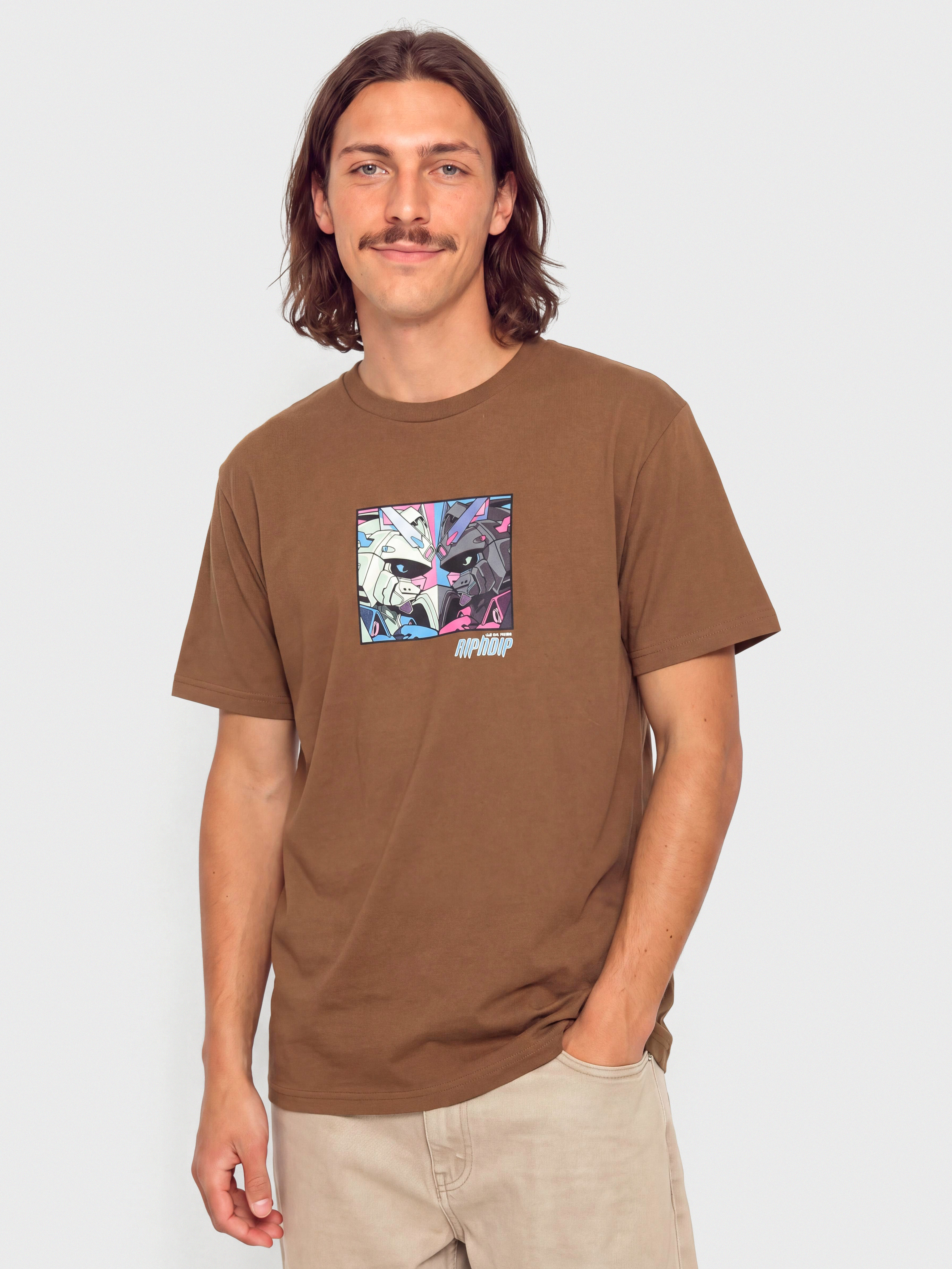 Тениска RipNDip Nermbots (brown)