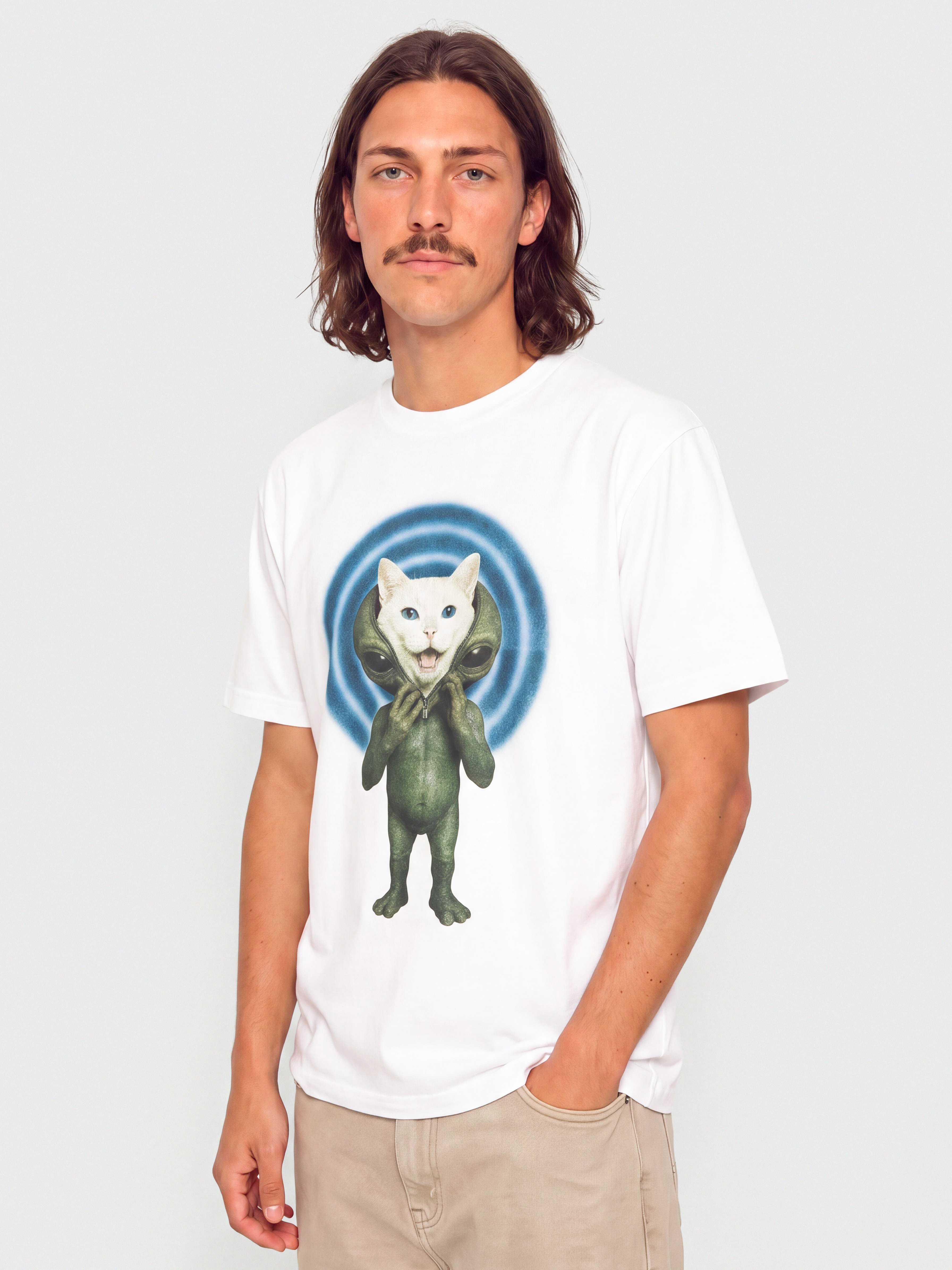 Тениска RipNDip Take Ur Mask Off (white)