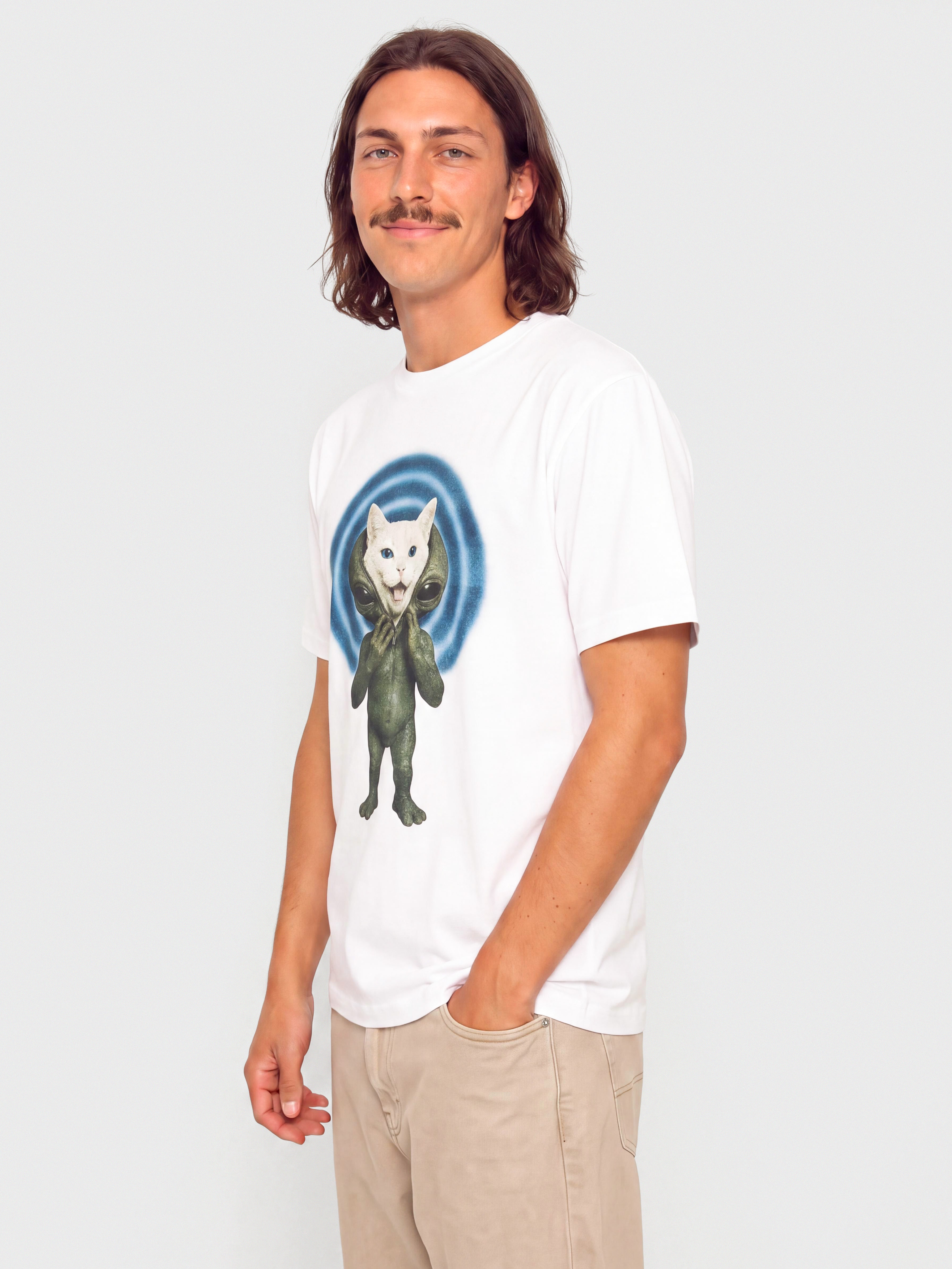 Тениска RipNDip Take Ur Mask Off (white)