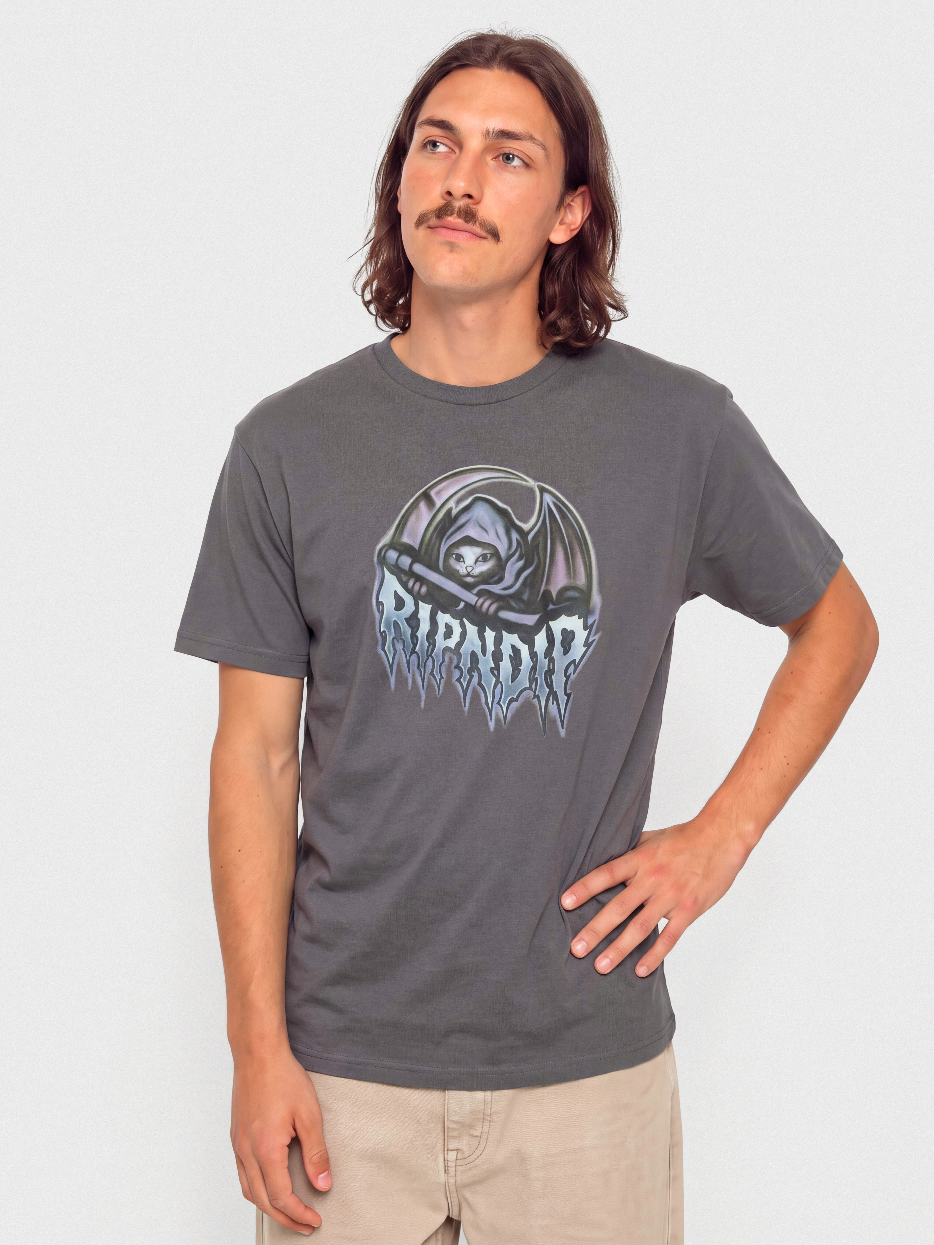 Тениска RipNDip Out Of Time (charcoal)