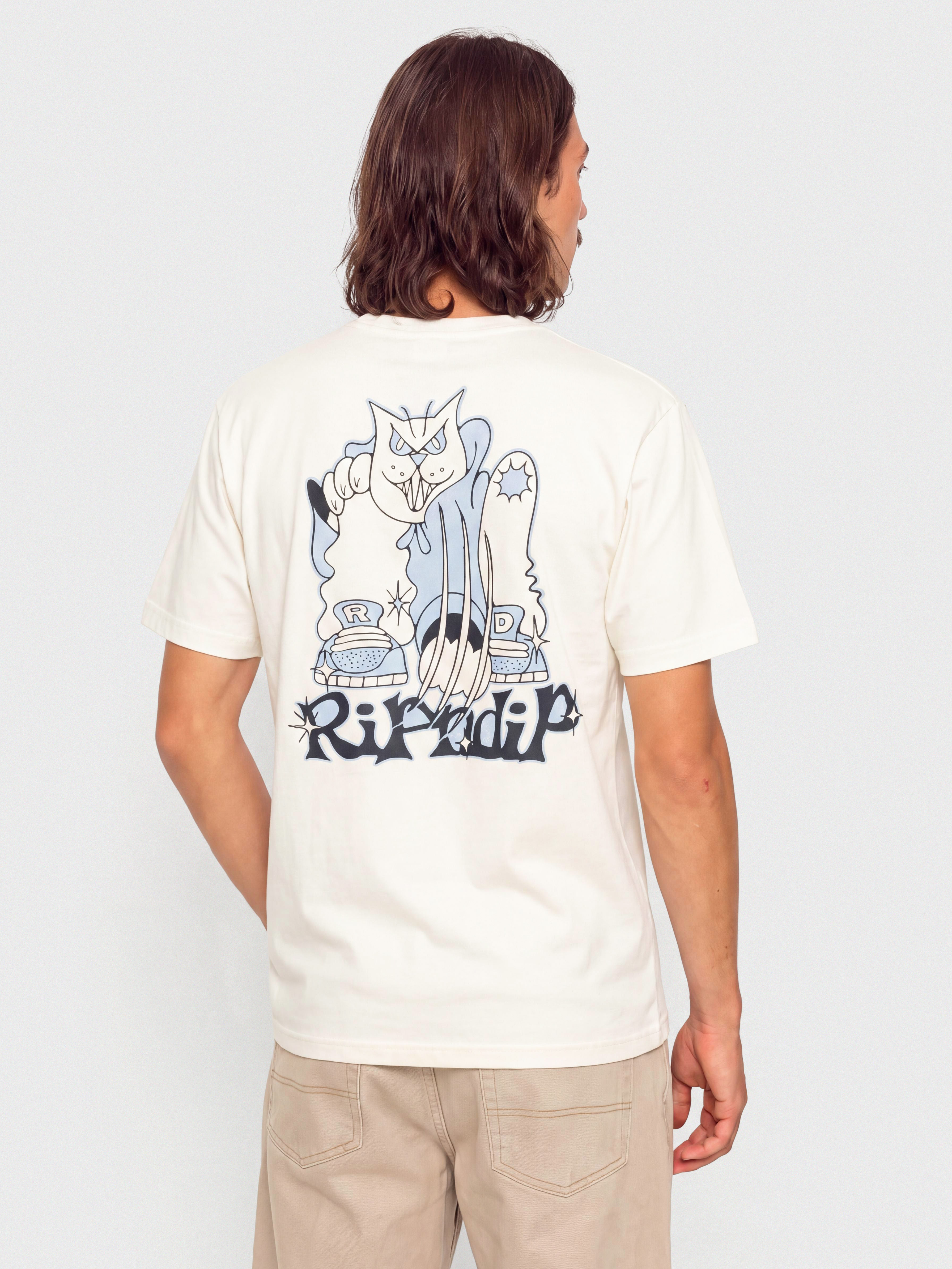 Тениска RipNDip Claws (bone)