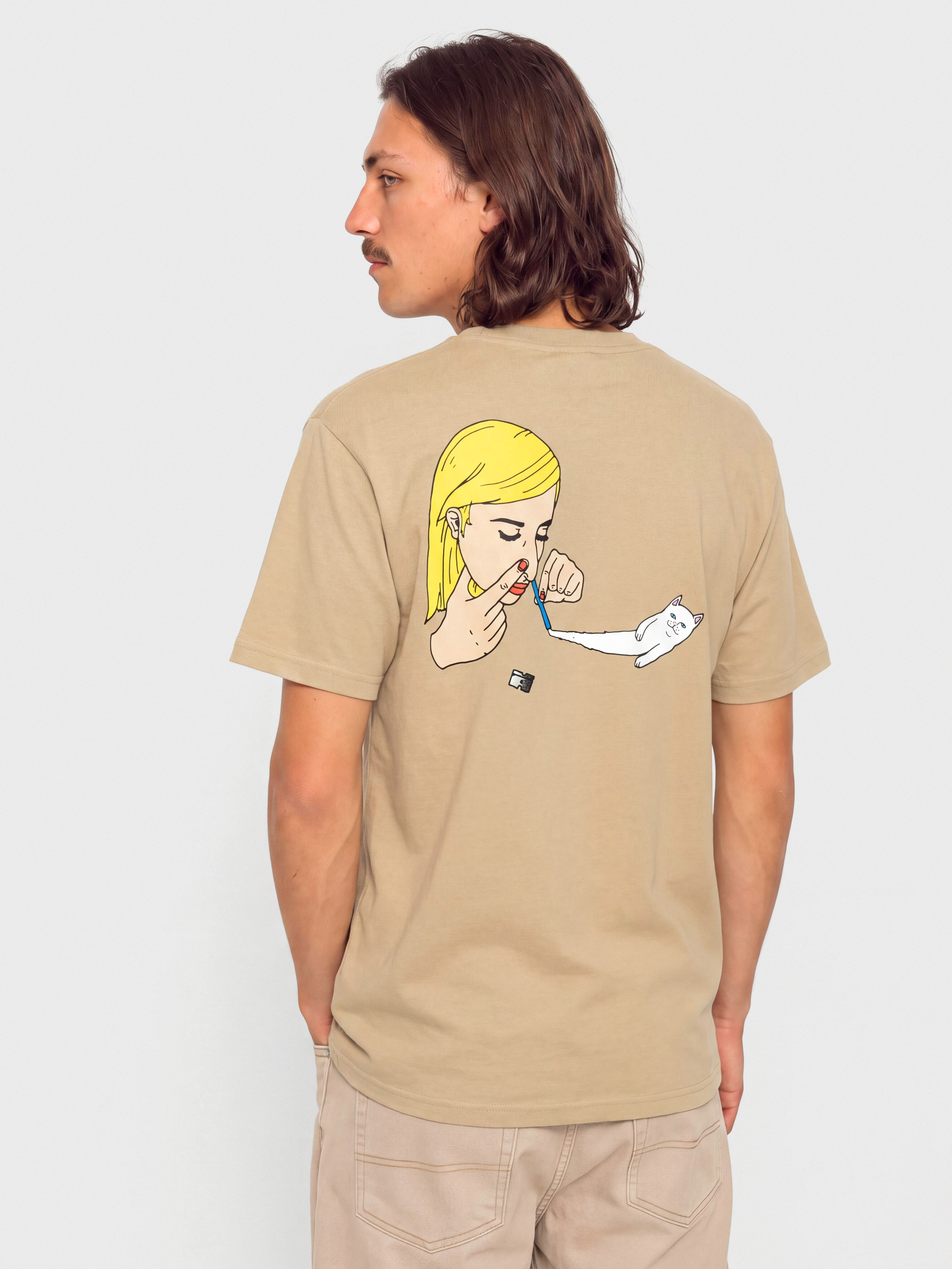 Тениска RipNDip Coco Nerm (tan)