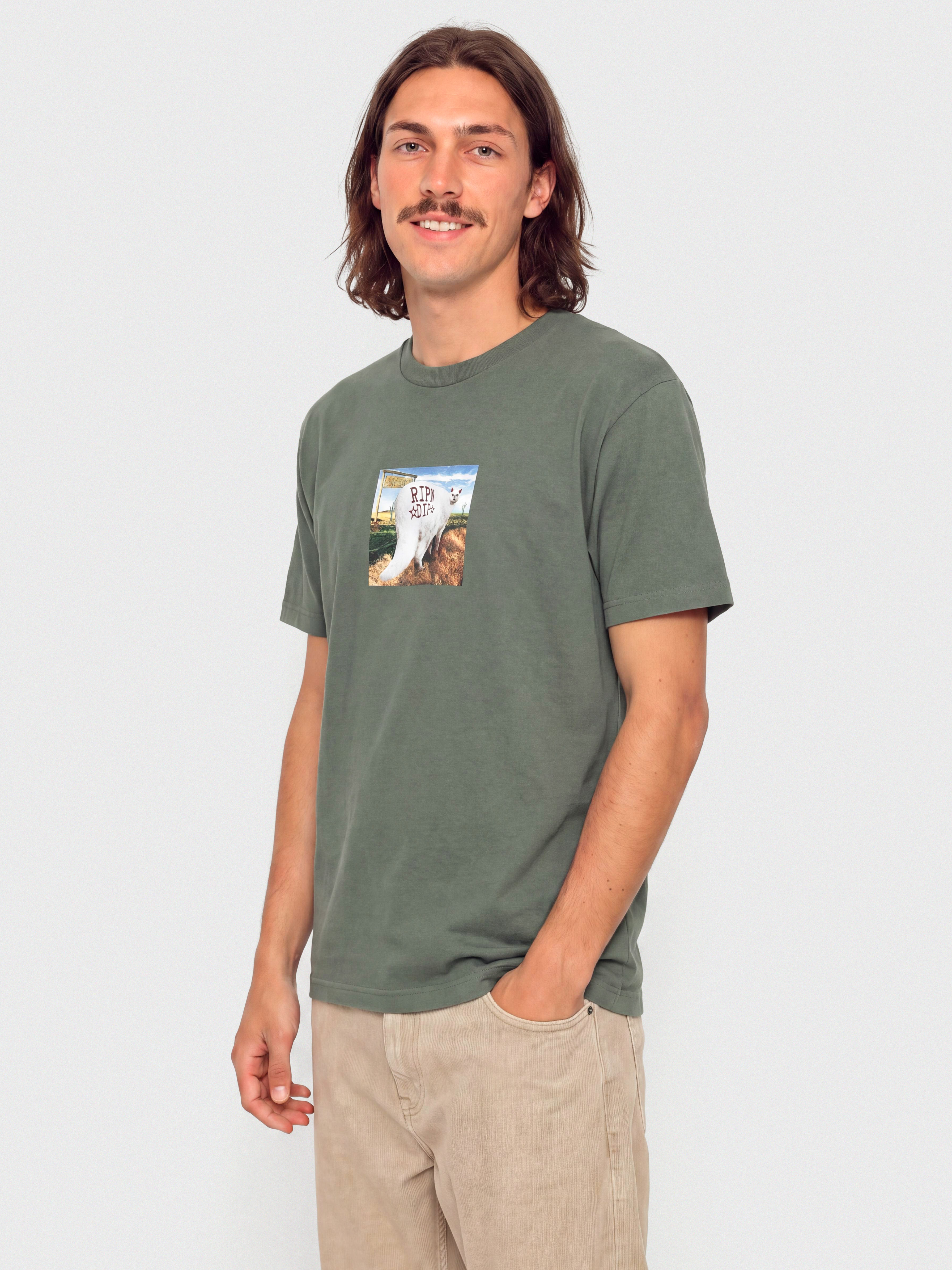 Тениска RipNDip Rowdy Howdy (charcoal)