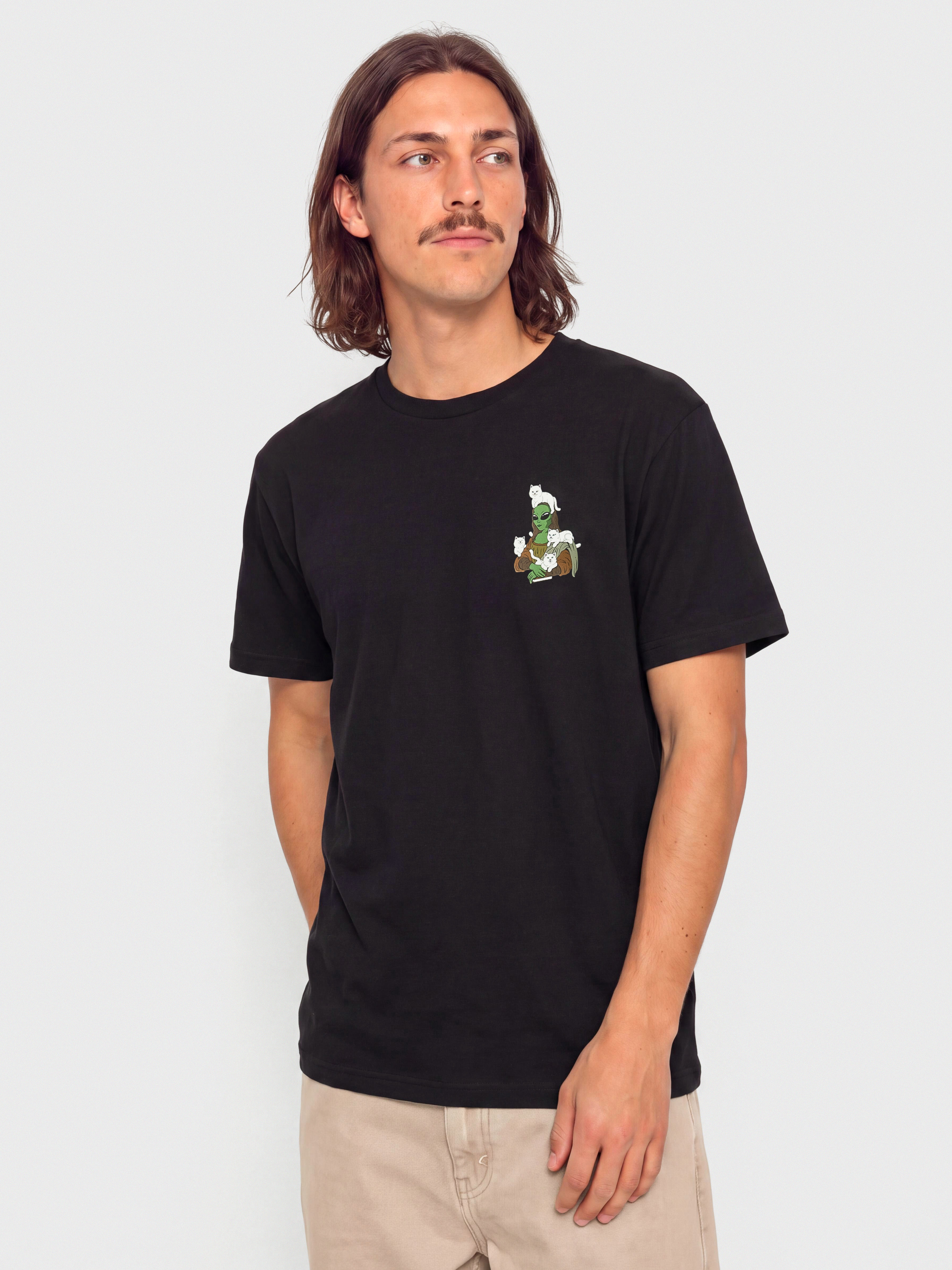 Тениска RipNDip Here All Along (black)