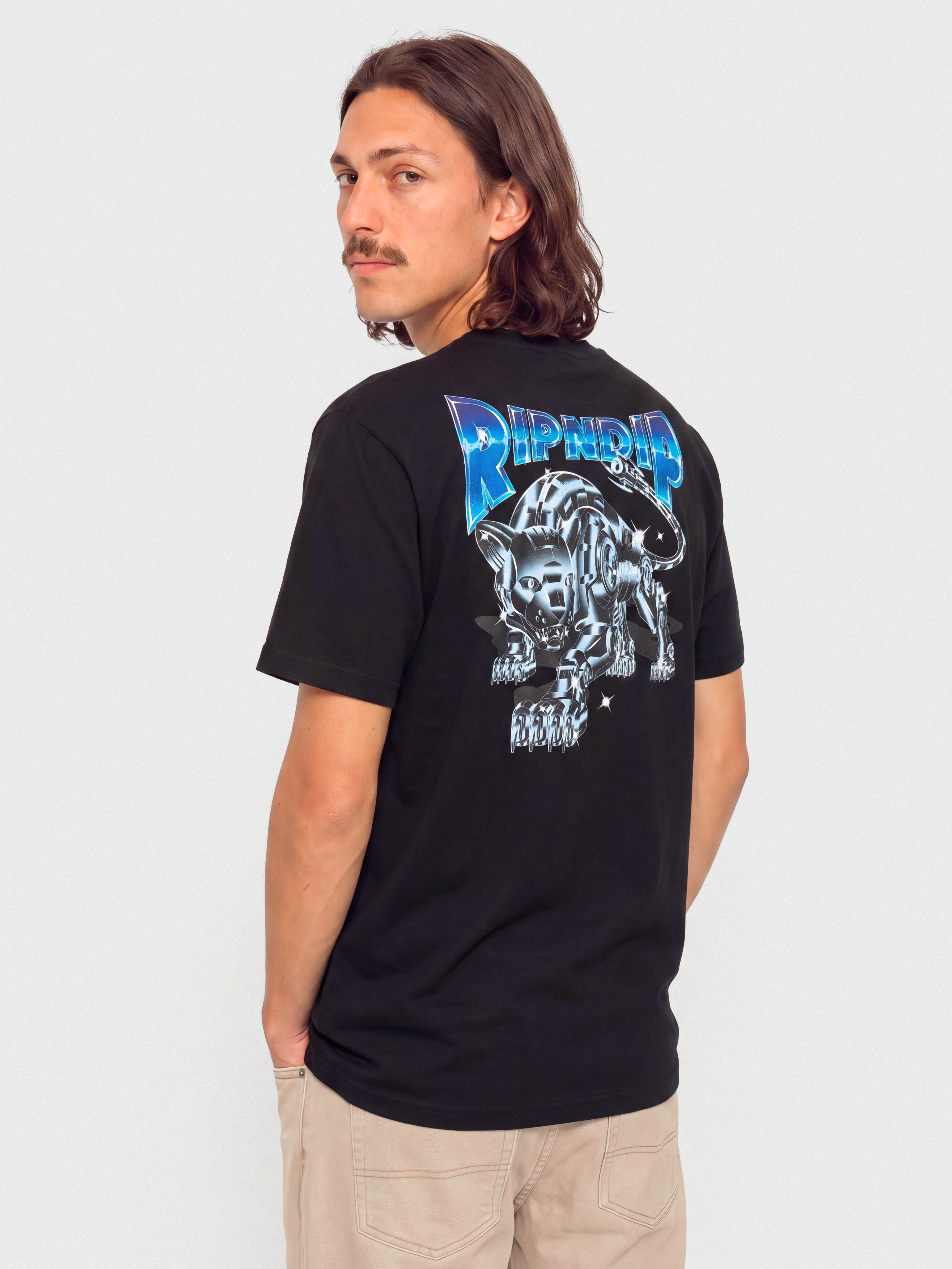 Тениска RipNDip Cyborg (black wash)