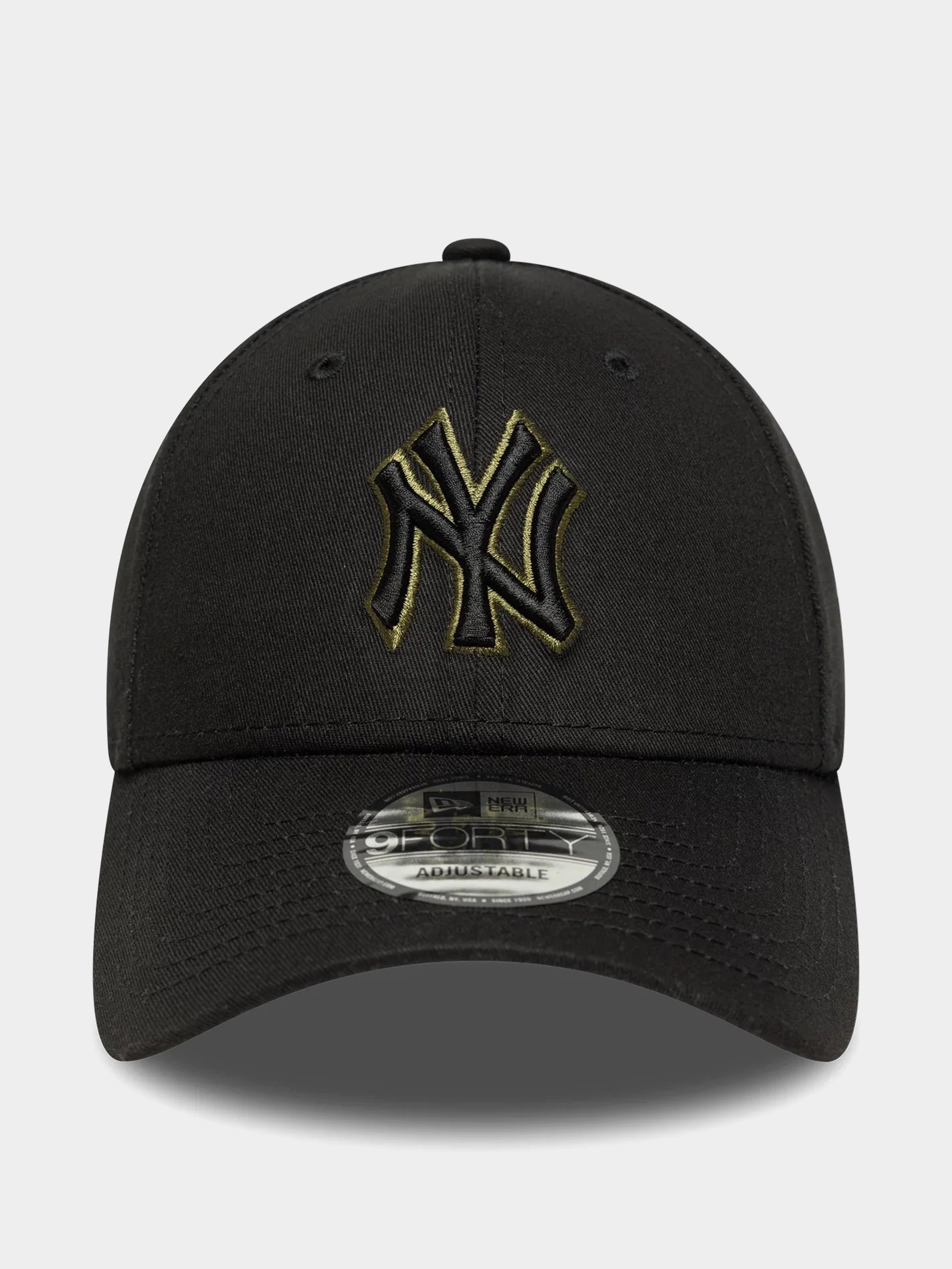 Шапка с козирка New Era Team Outline 9Forty New York Yankees (black)