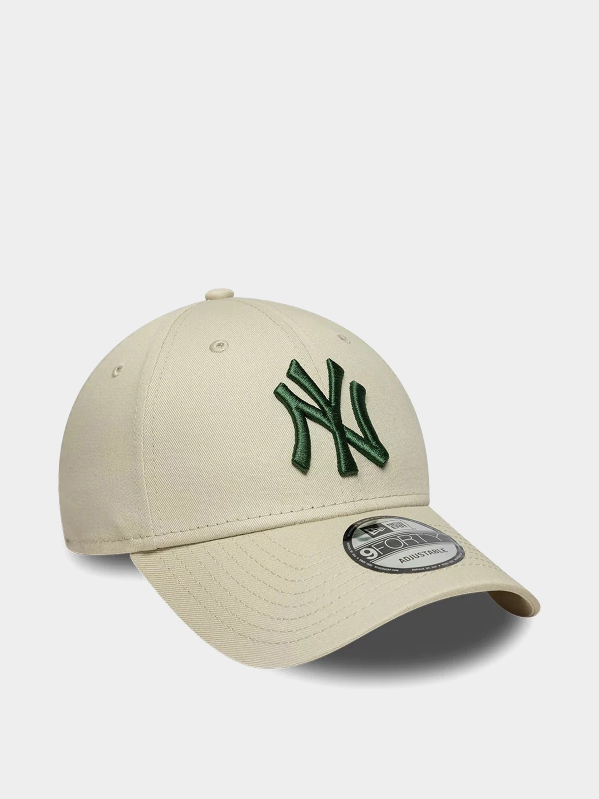 Шапка с козирка New Era League Essential 9Forty New York Yankees (stone)