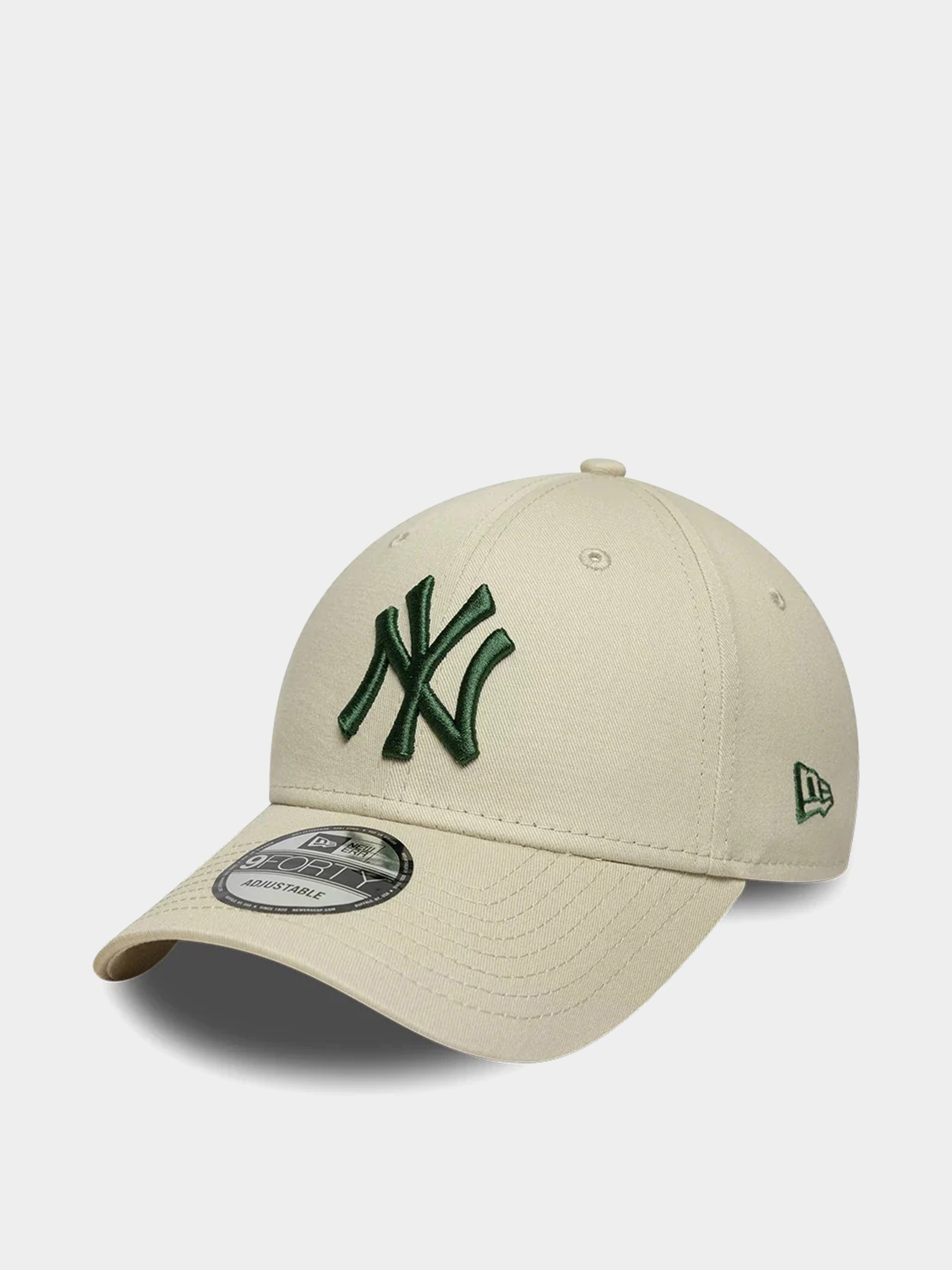 Шапка с козирка New Era League Essential 9Forty New York Yankees (stone)