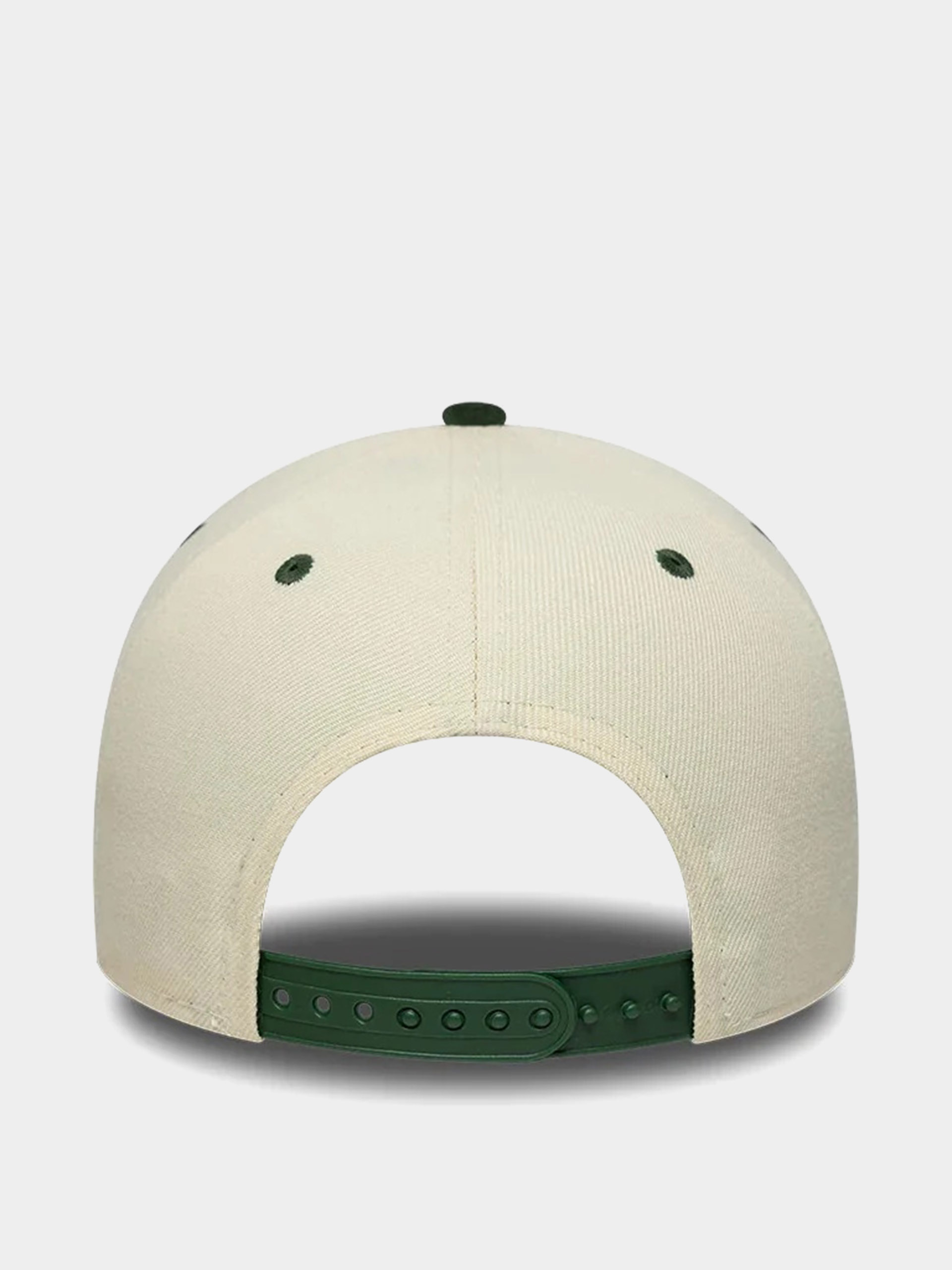 Шапка с козирка New Era Wordmark Suede Eframe New York Yankees (light cream/green)