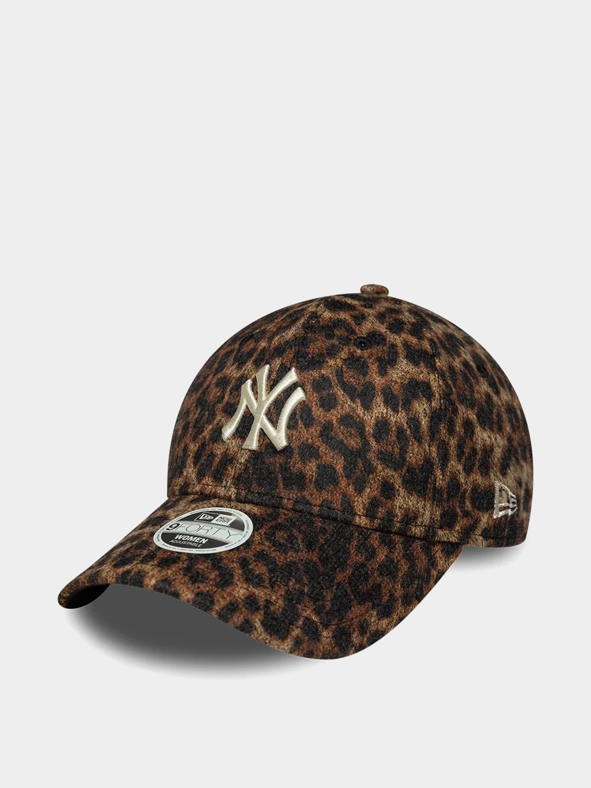 Шапка с козирка New Era Cosy Leopard 9Forty New York Yankees Wmn