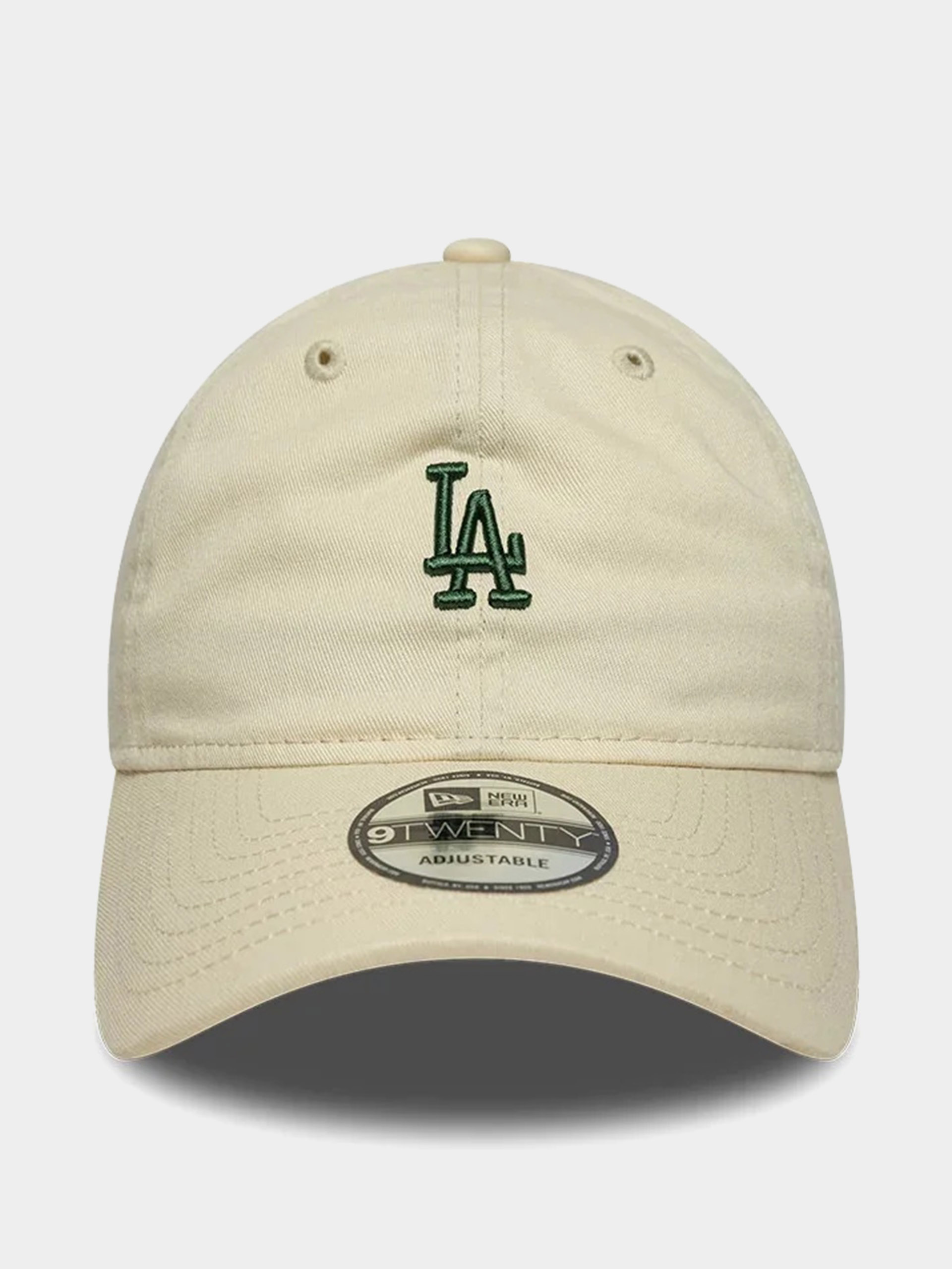Шапка с козирка New Era Mini Logo 9Twenty Los Angeles Dodgers (light cream)