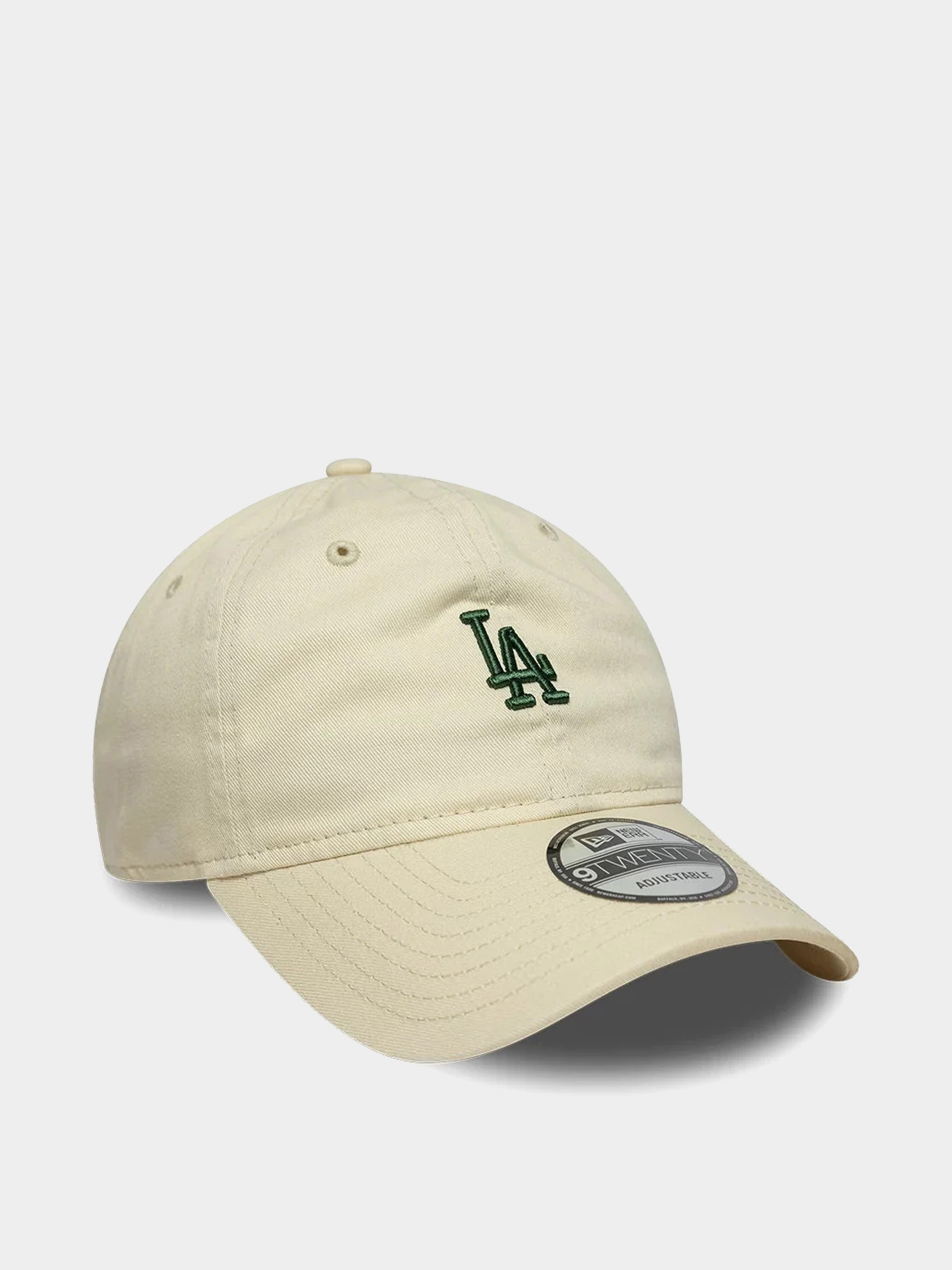 Шапка с козирка New Era Mini Logo 9Twenty Los Angeles Dodgers (light cream)