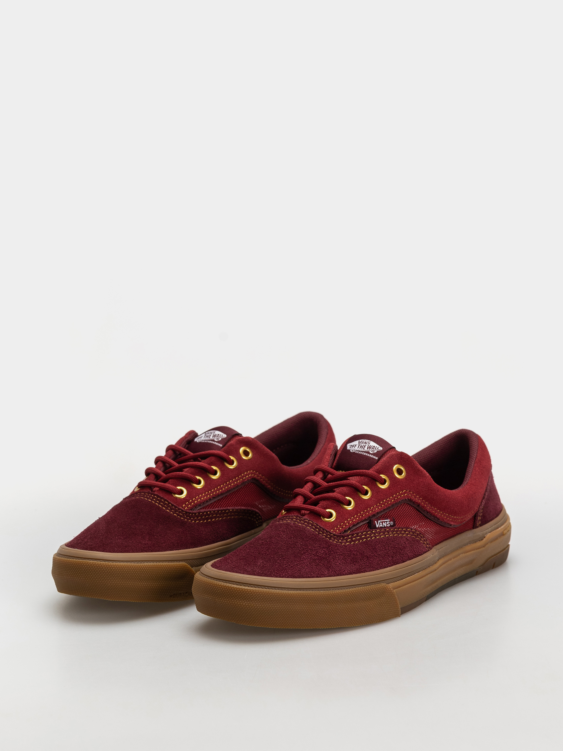 Обувки Vans Skate Era Wafflecup (dark red/gum)
