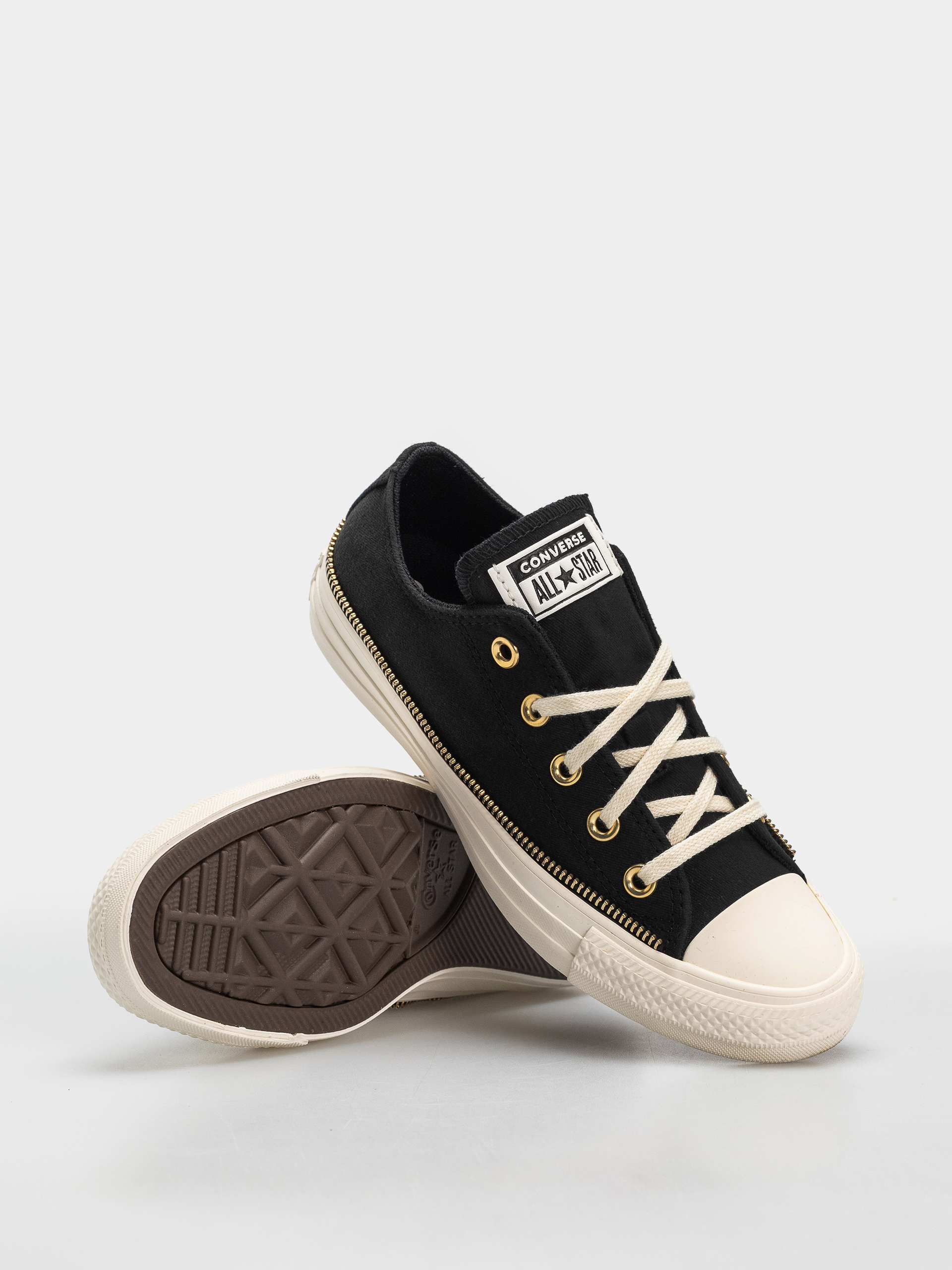 Кецове Converse Chuck Taylor All Star Ox Wmn (black/egret/gold)