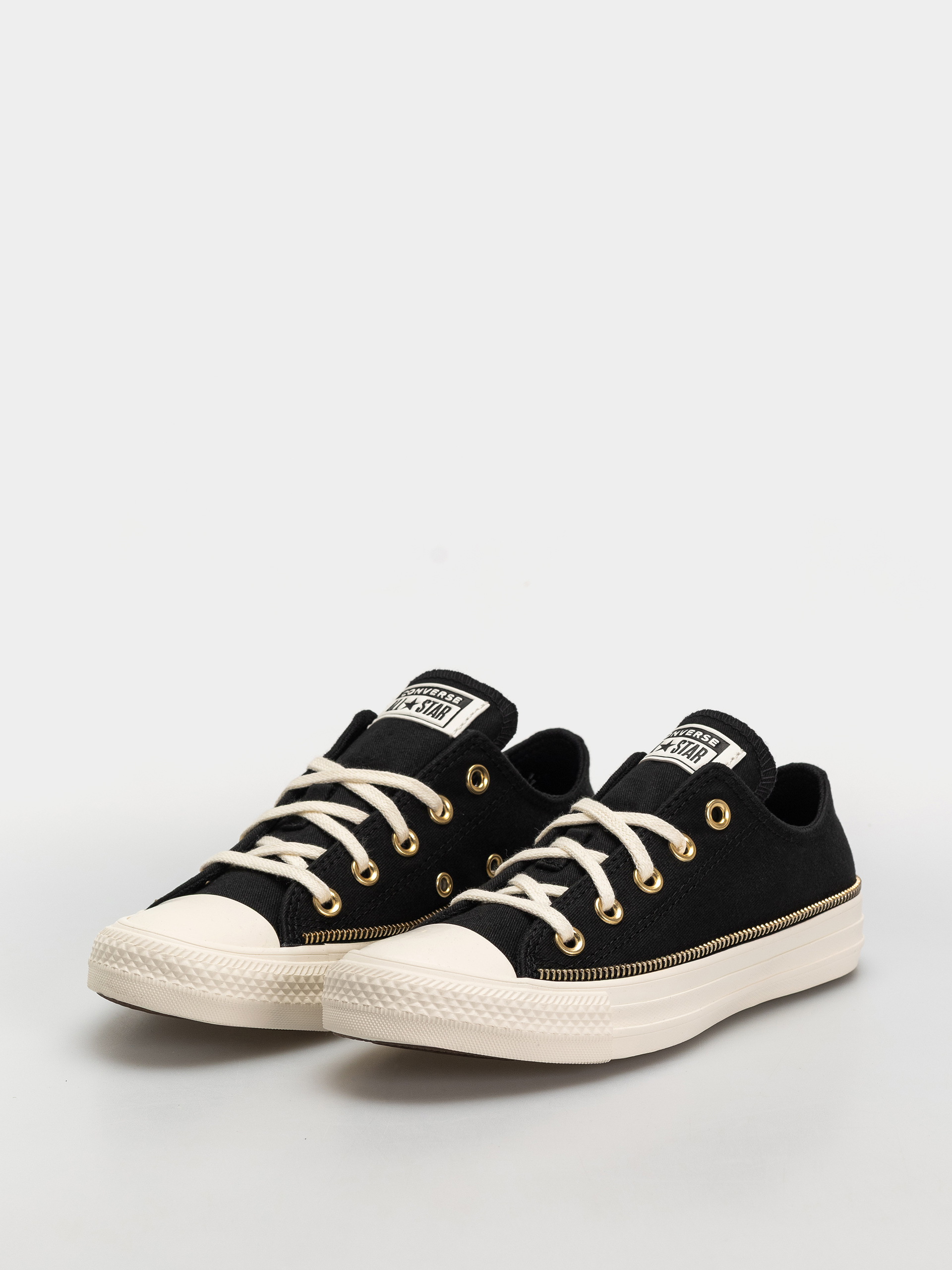 Кецове Converse Chuck Taylor All Star Ox Wmn (black/egret/gold)