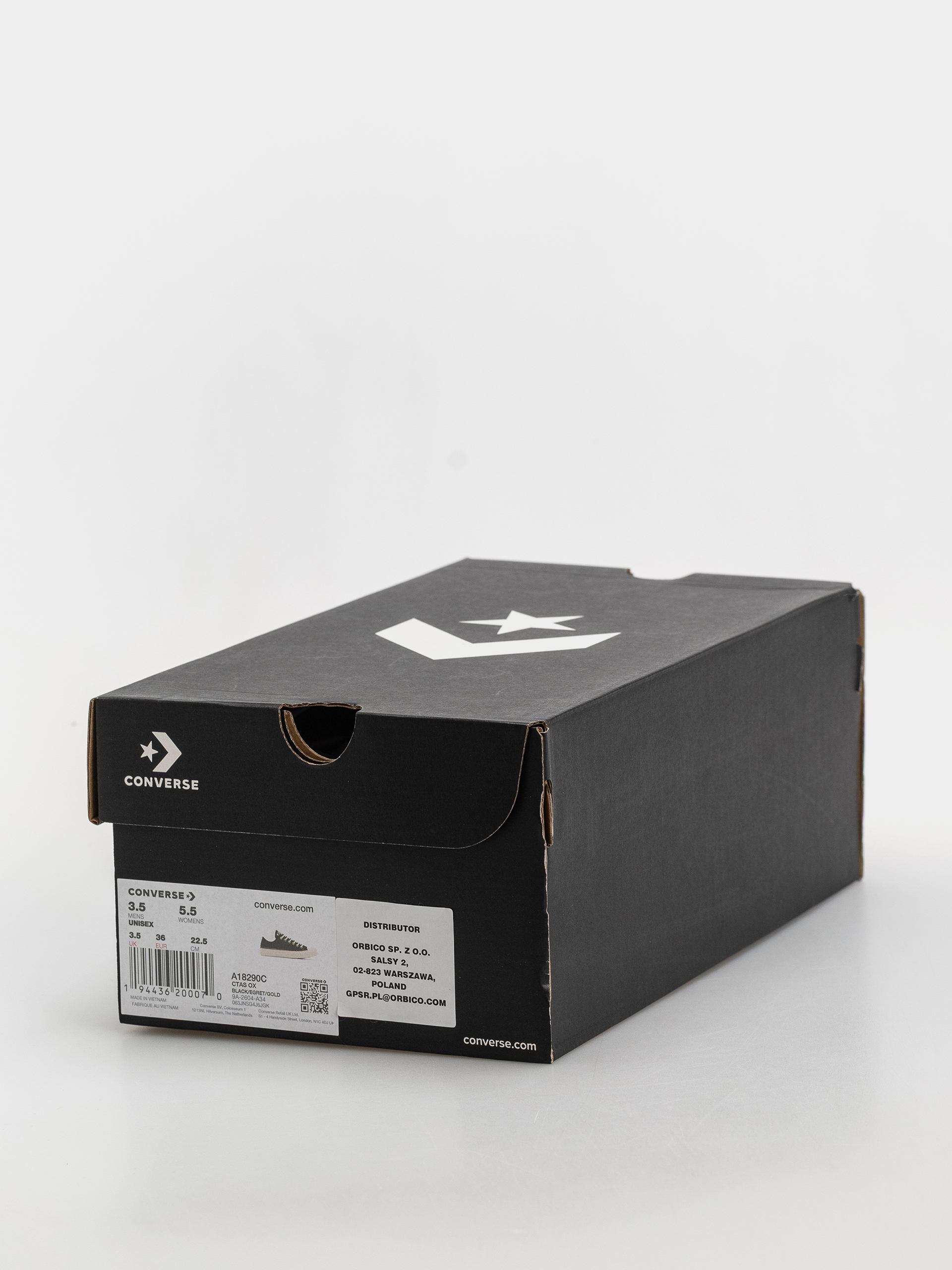 Кецове Converse Chuck Taylor All Star Ox Wmn (black/egret/gold)