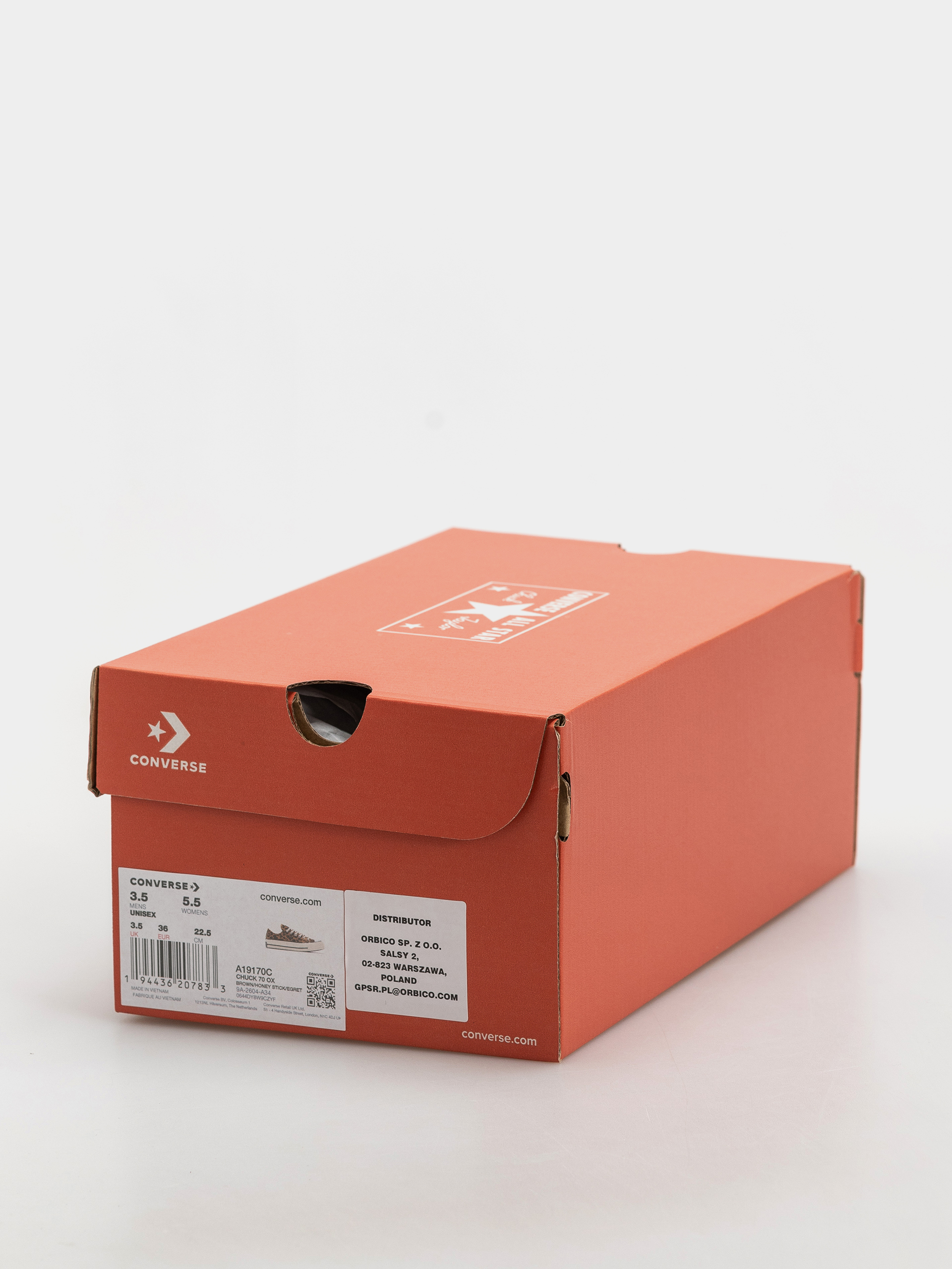 Кецове Converse Chuck 70 Ox Wmn (brown/honey stick/egret)