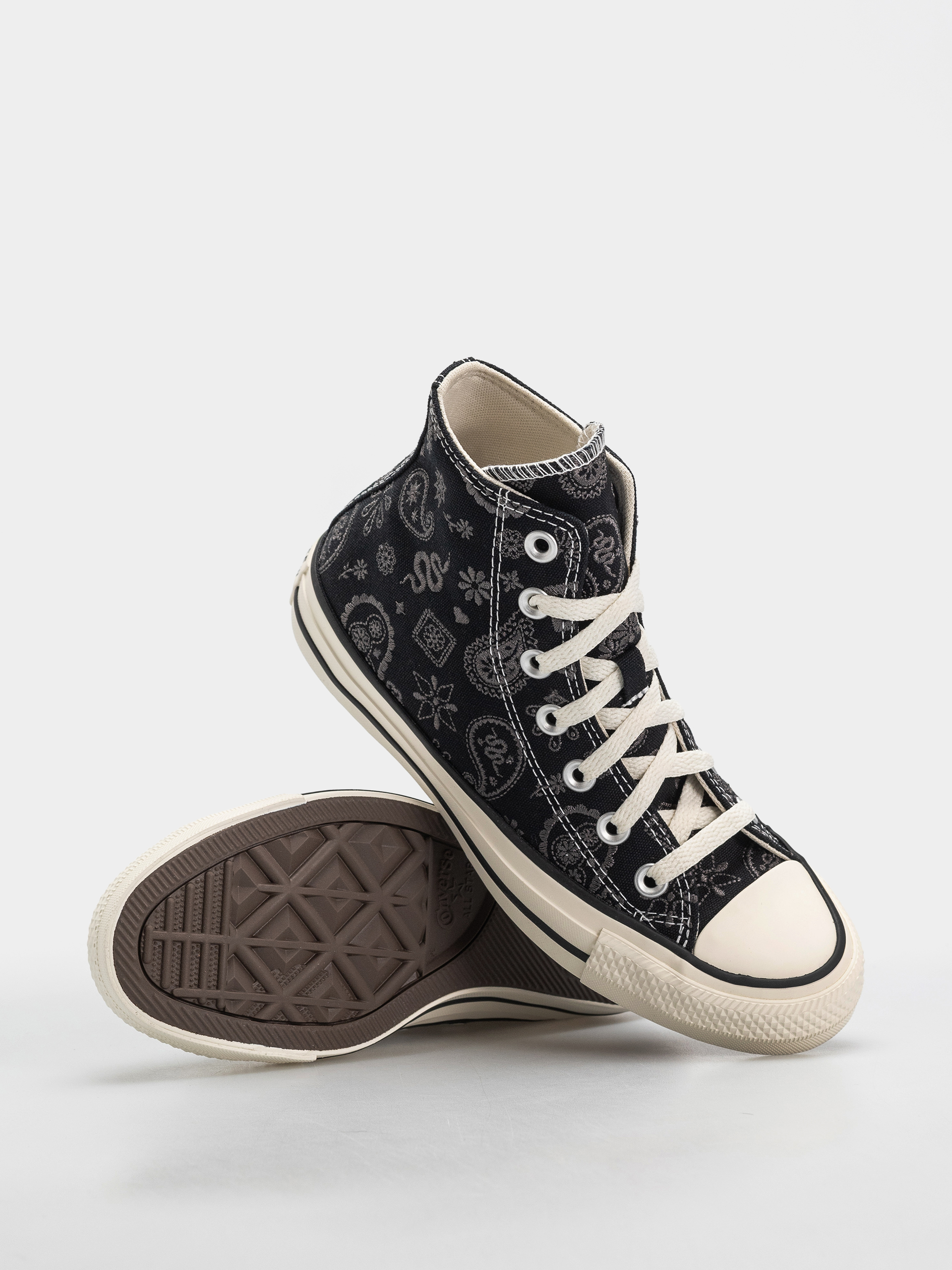 Кецове Converse Chuck Taylor All Star Hi Wmn (black/dark matter/natural ivory)
