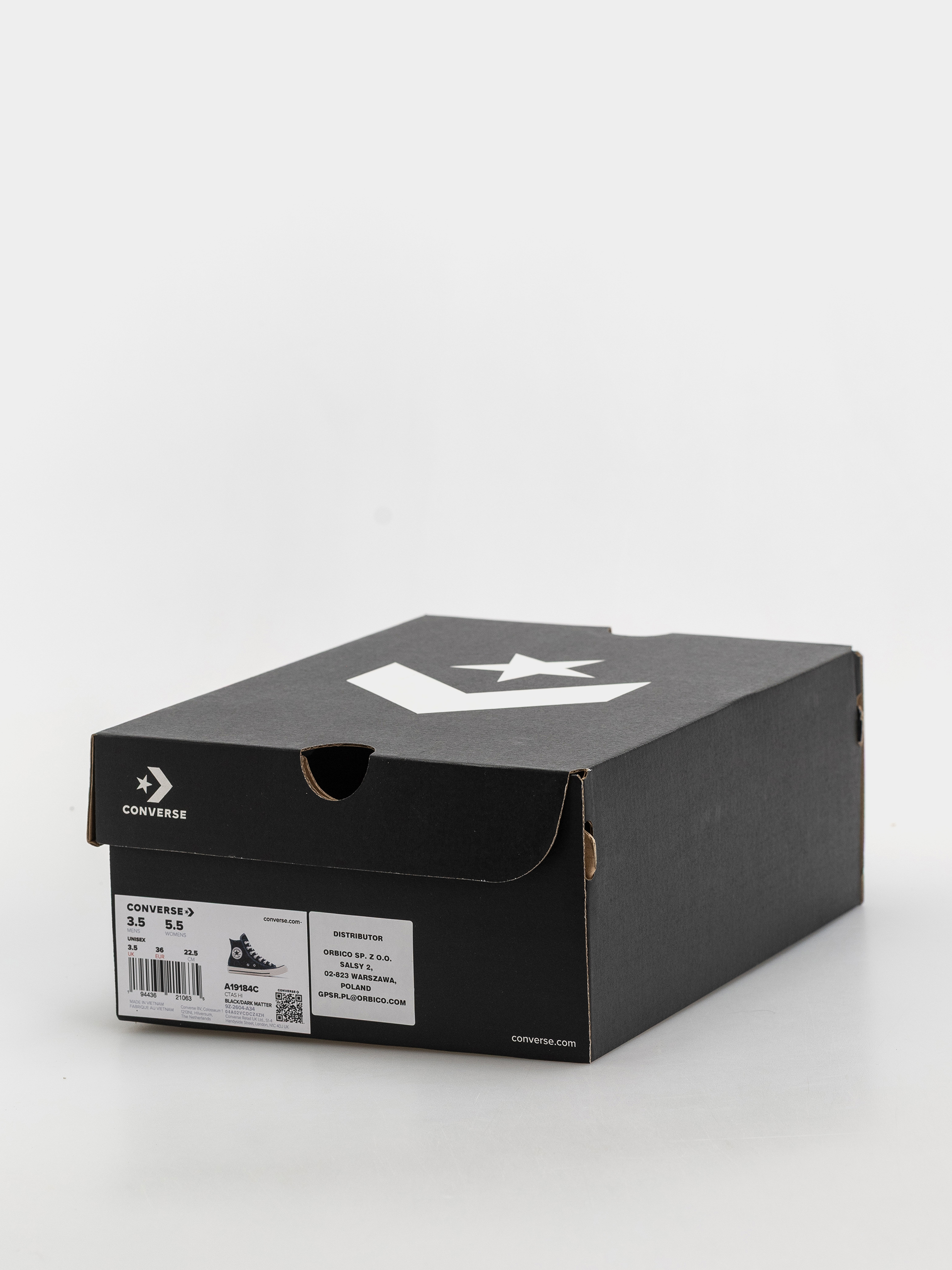 Кецове Converse Chuck Taylor All Star Hi Wmn (black/dark matter/natural ivory)
