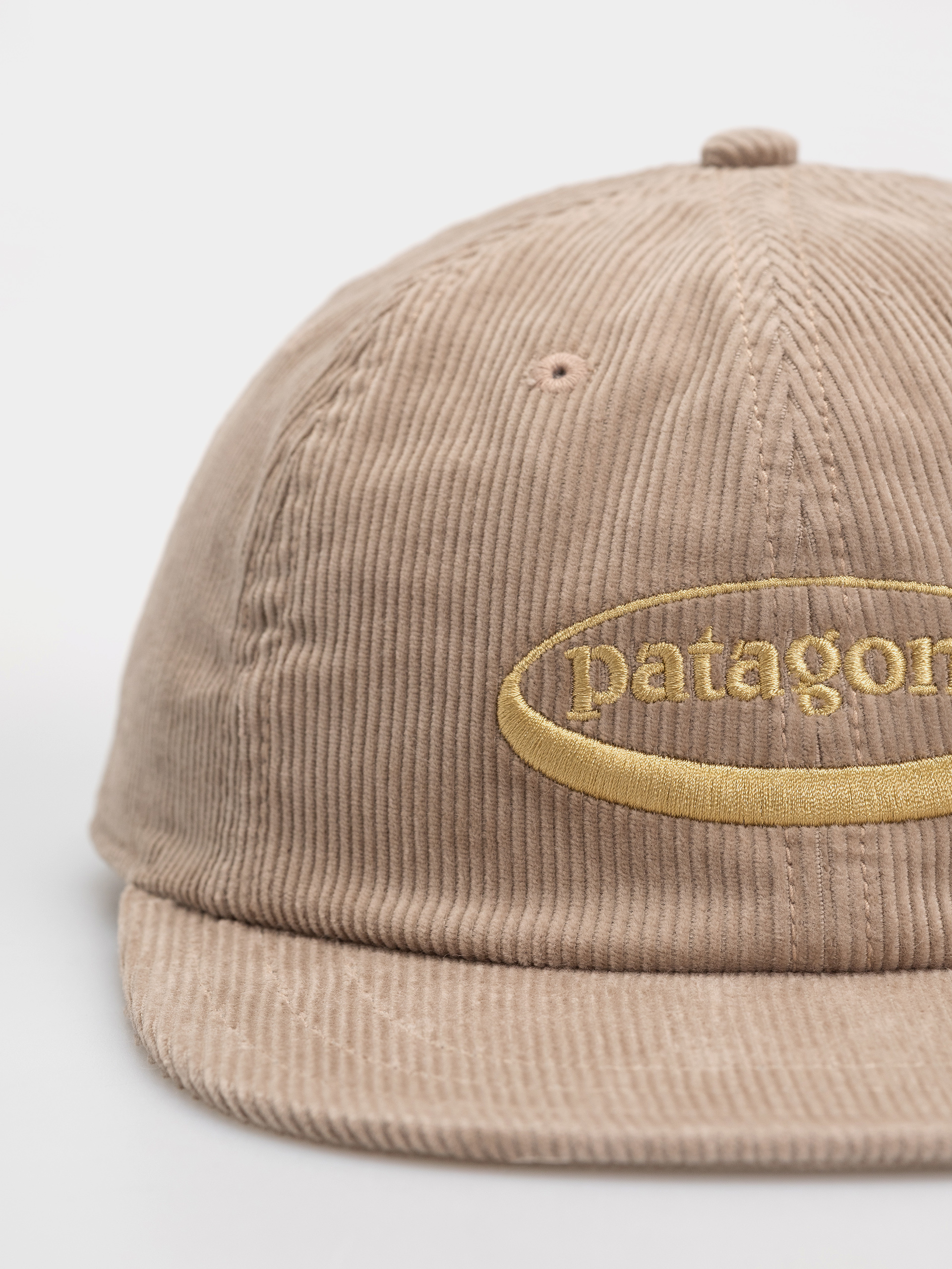 Шапка с козирка Patagonia Corduroy (95 oval logo seabird grey)