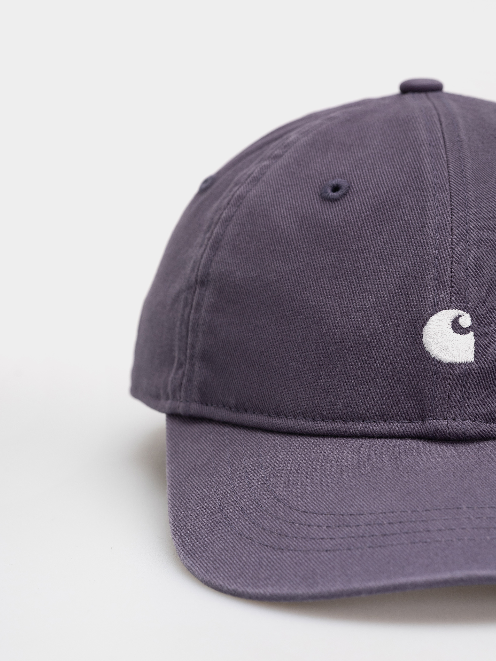 Шапка с козирка Carhartt WIP Madison Logo (shady purple/white)