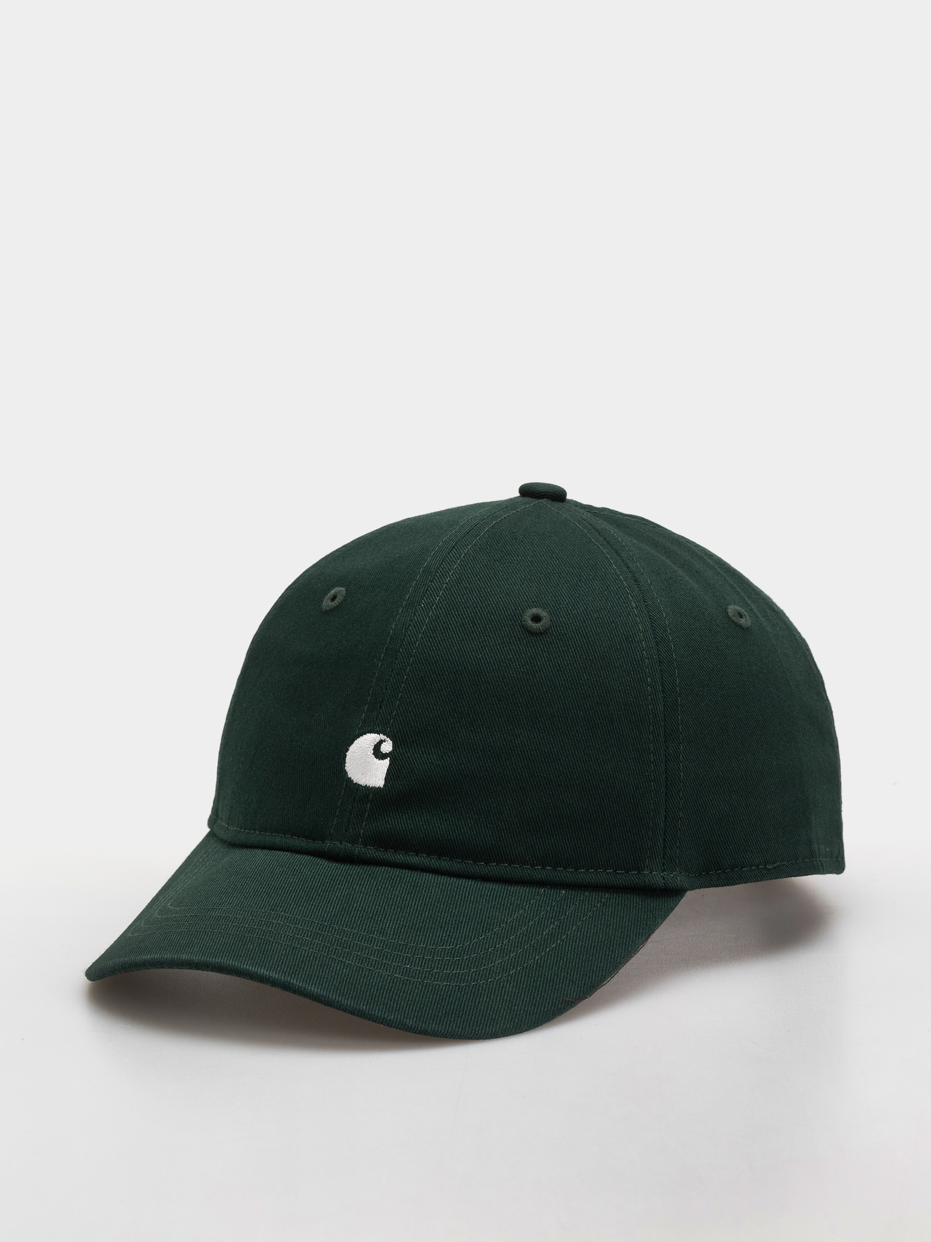 Шапка с козирка Carhartt WIP Madison Logo (dark scarab/white)