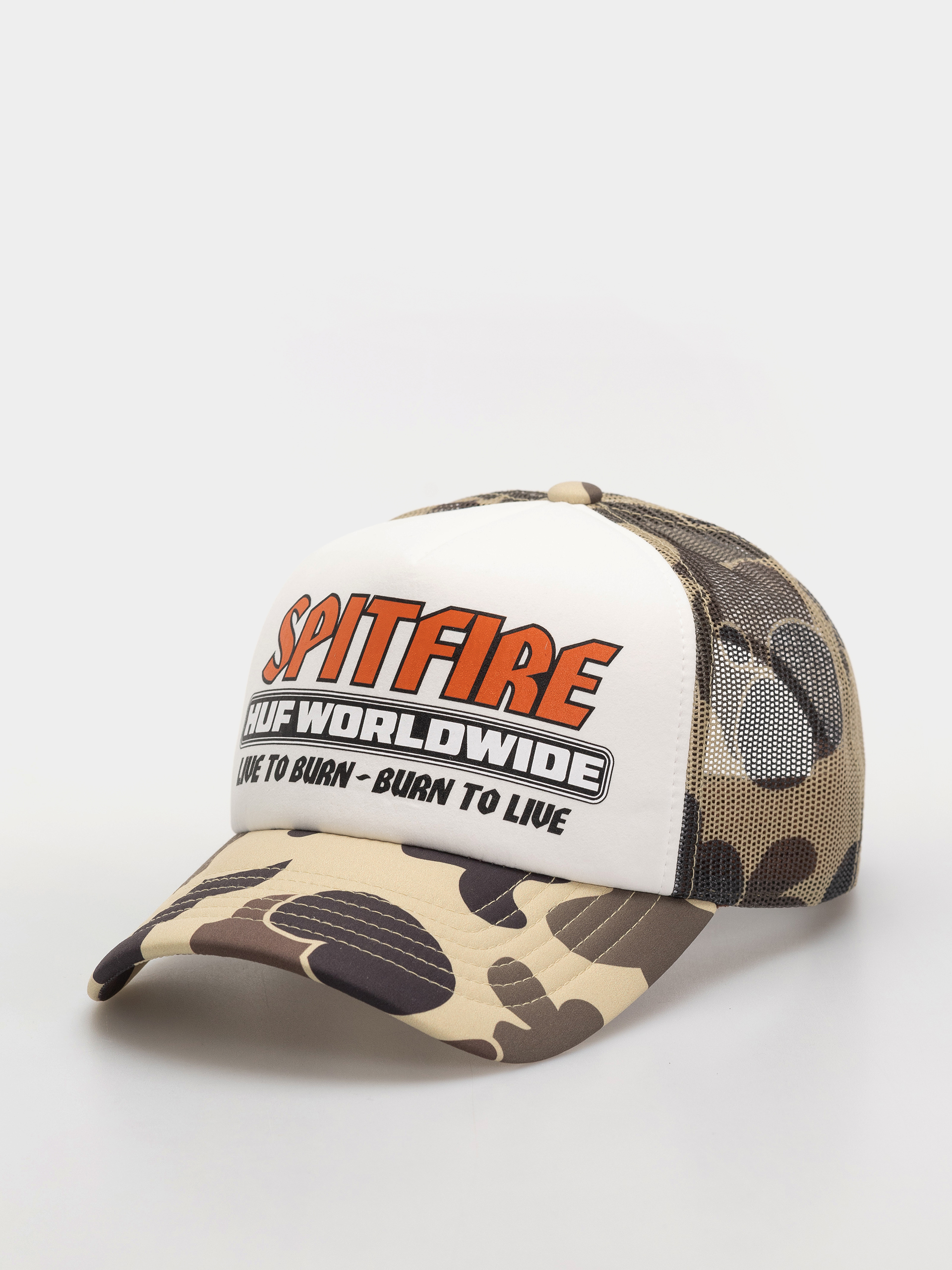Шапка с козирка HUF X Spitfire Burn Forever