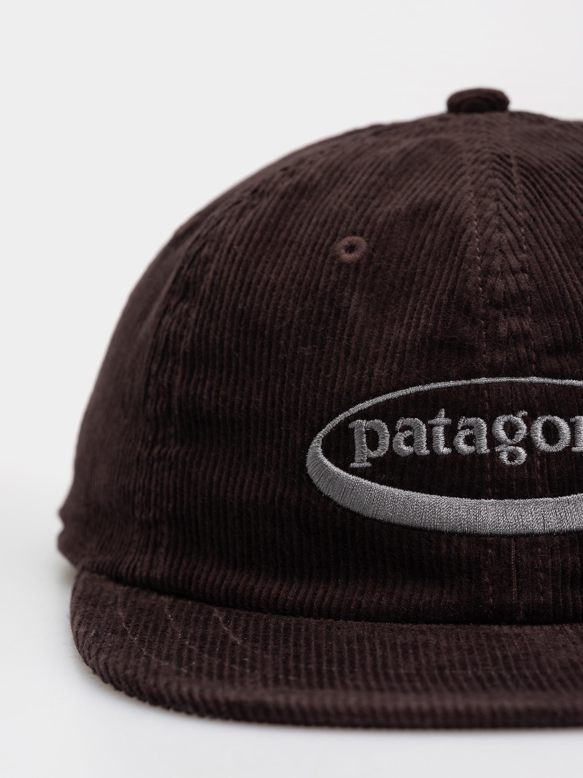 Шапка с козирка Patagonia Corduroy (95 oval logo den brown)