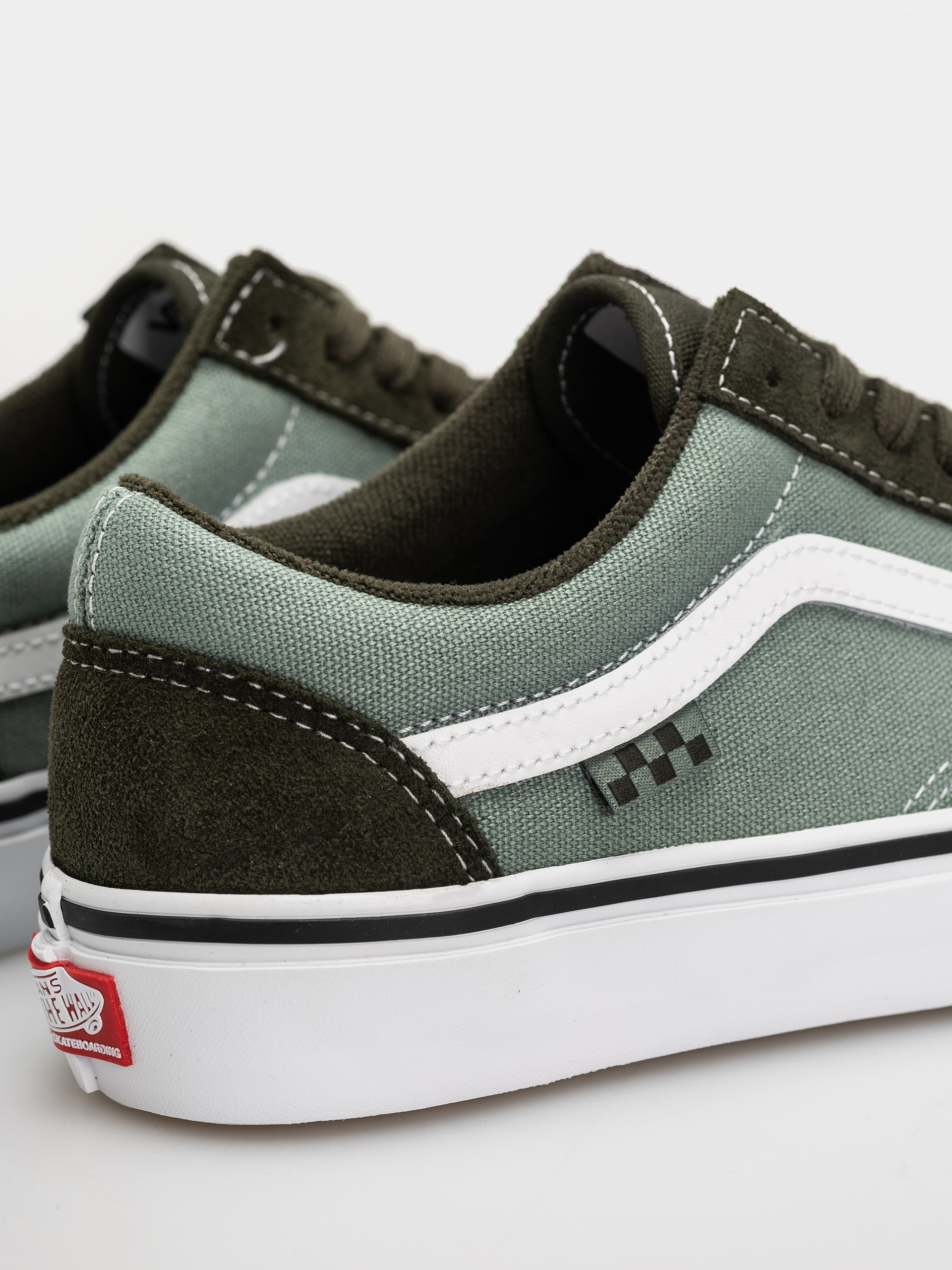 Обувки Vans Skate Old Skool (obsidian fern)