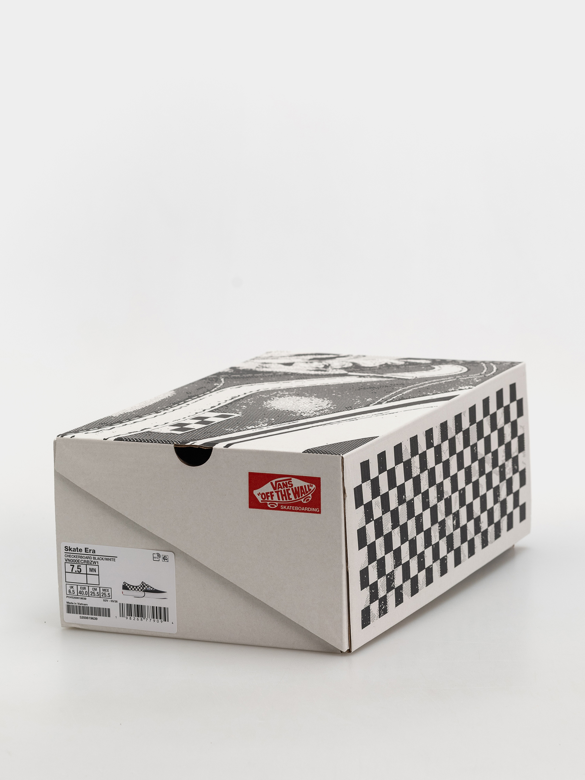 Обувки Vans Skate Era (black/white checkerboard)