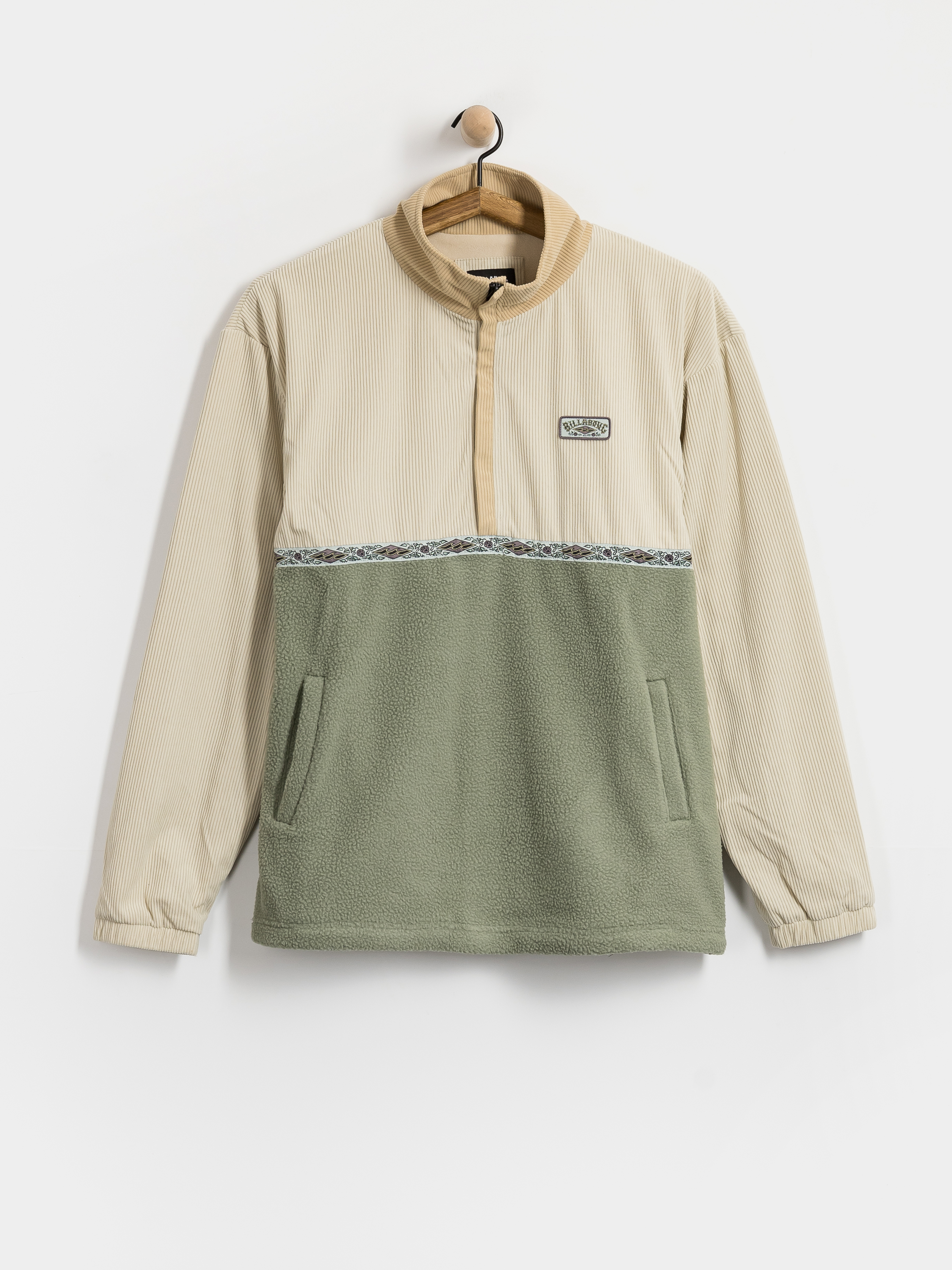 Поларени суитшърт Billabong Space Lobster (khaki)