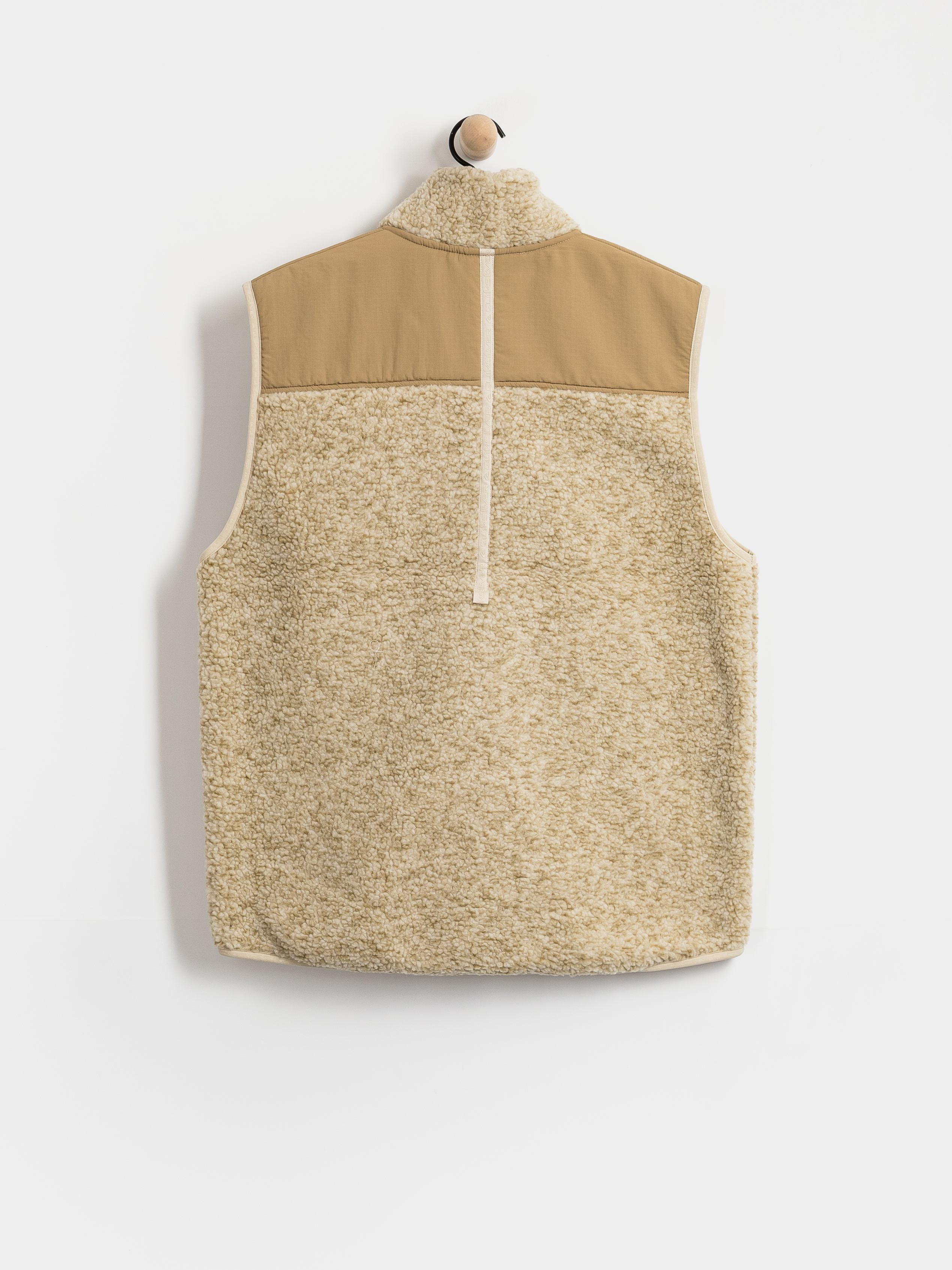 Мъжки Поларени суитшърт Quiksilver Shallow Water Gilet (peyote heather swallow water)