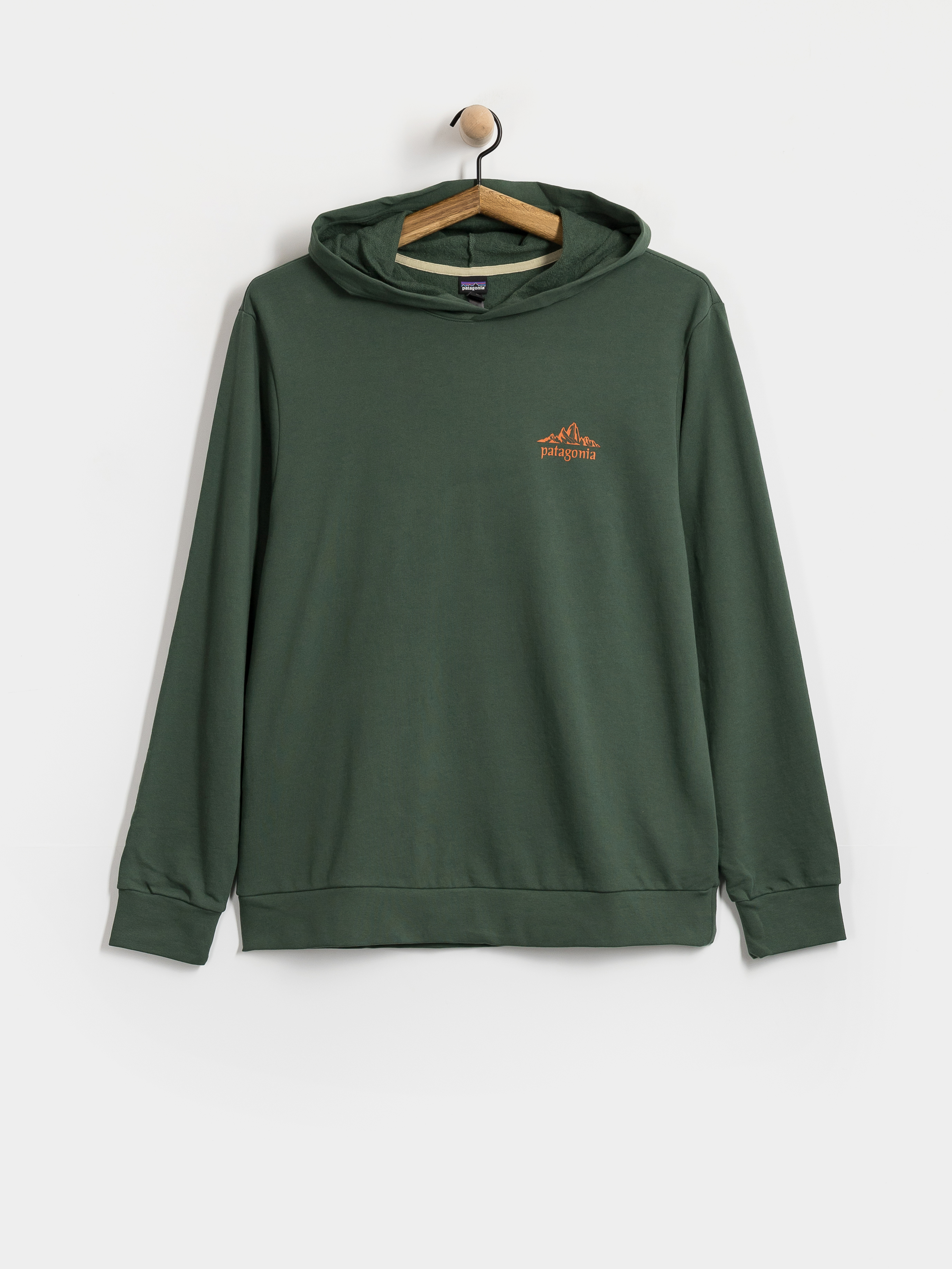Суитшърт с качулка Patagonia Cloud Crag Daily HD (canopy green)
