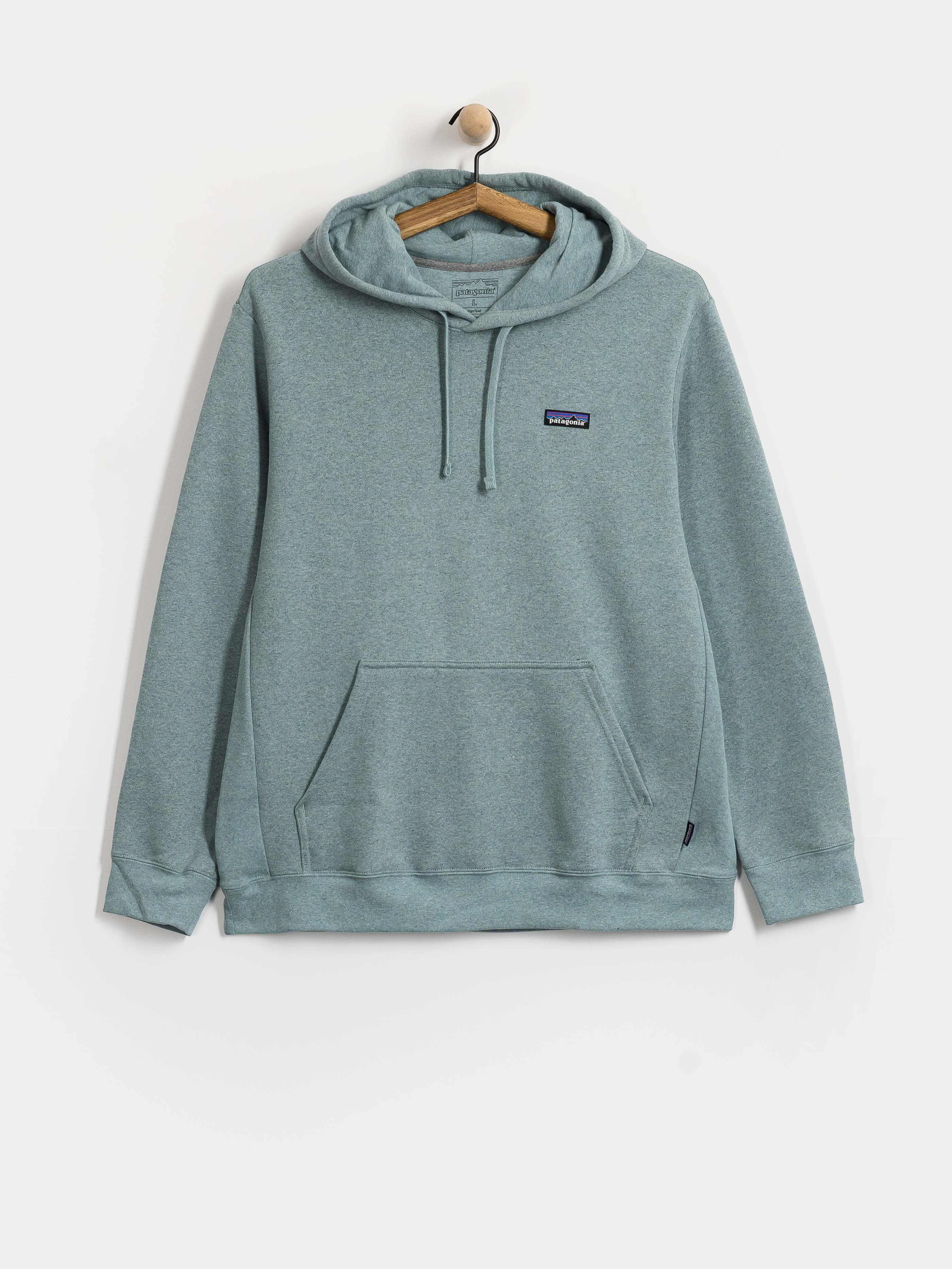 Суитшърт с качулка Patagonia P 6 Label Uprisal HD (blue sage)