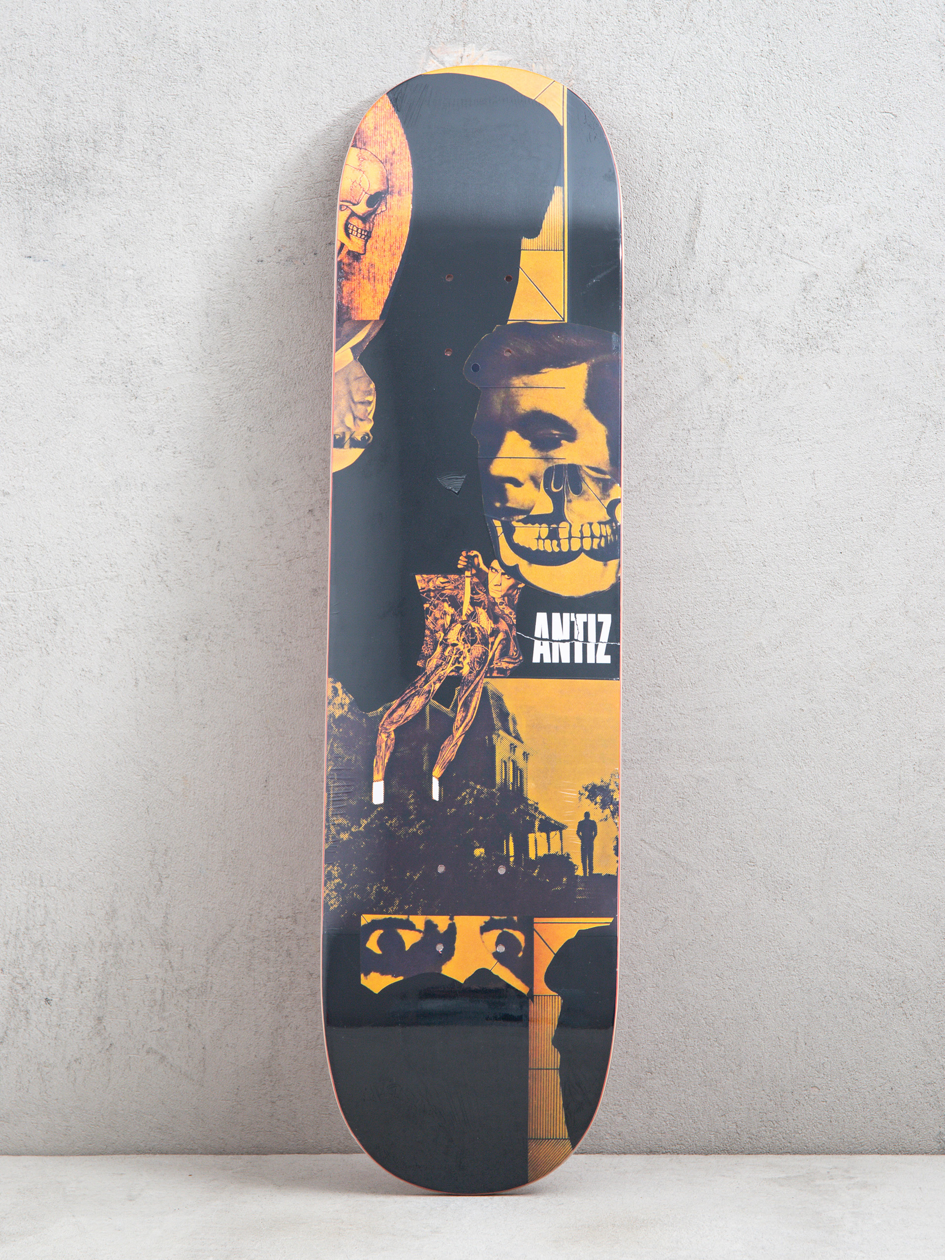 Дъска Antiz Psycho (black/mustard)