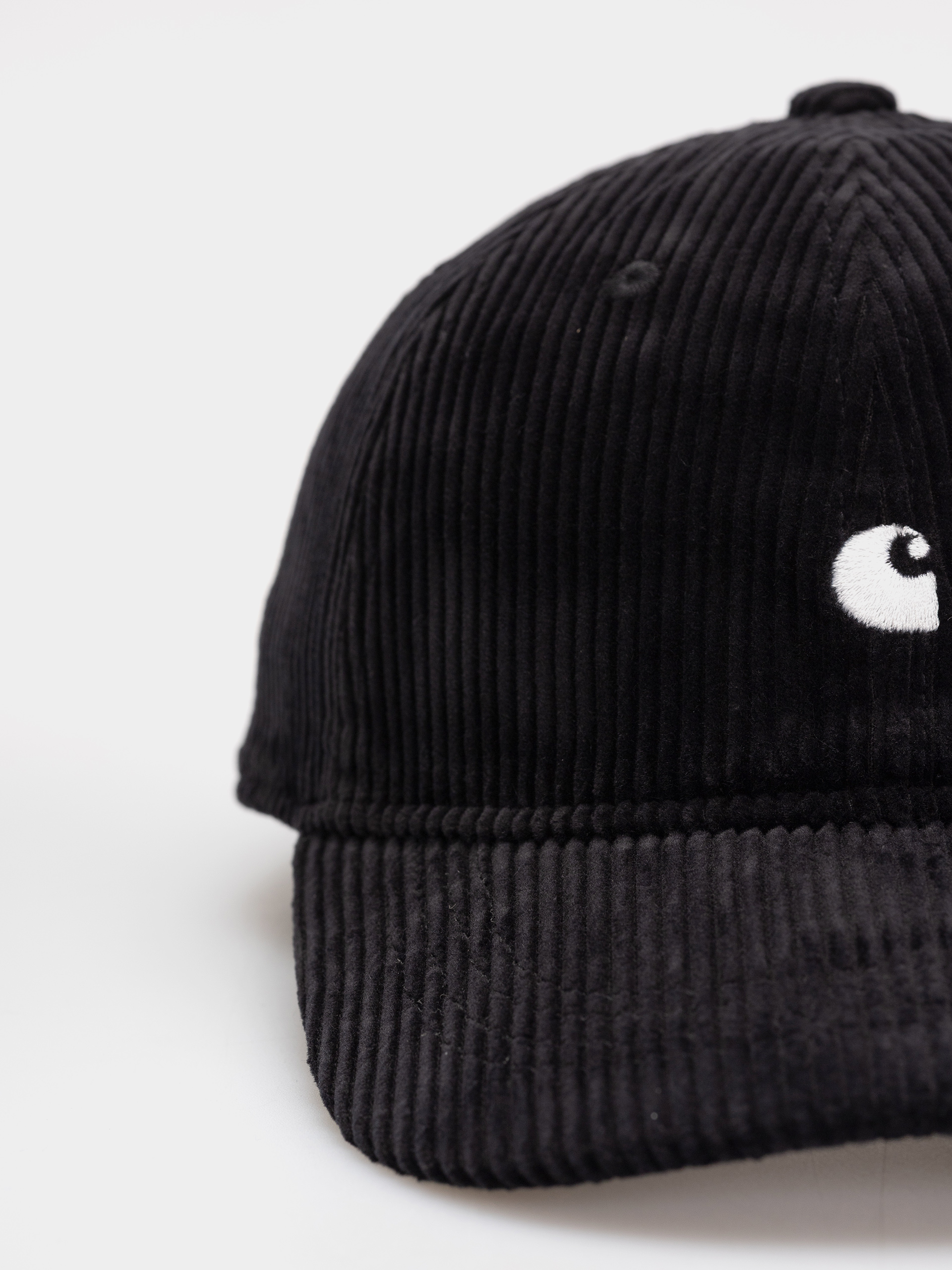 Шапка с козирка Carhartt WIP Harlem (black/white)