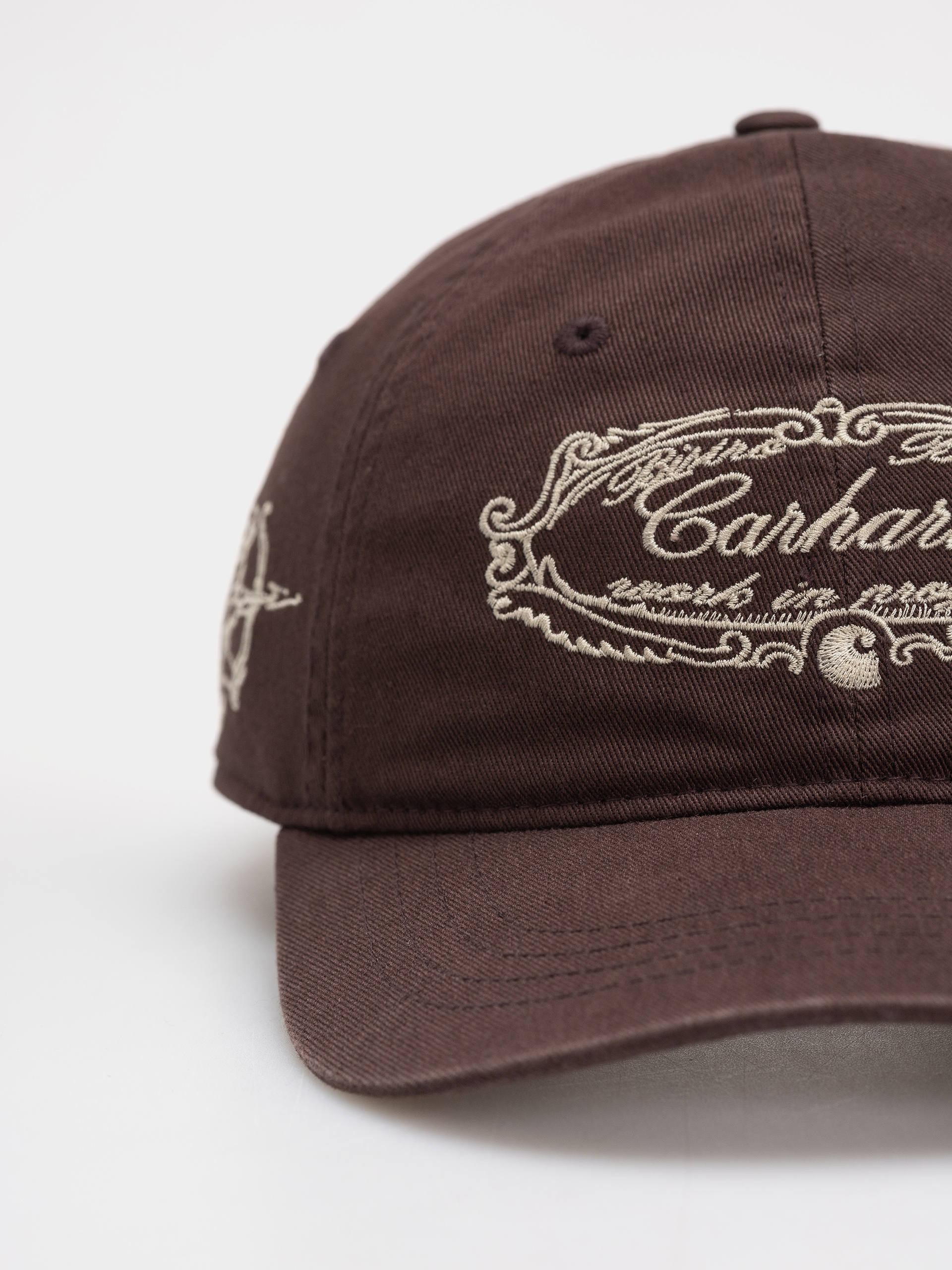 Шапка с козирка Carhartt WIP Chez WIP (palisander)