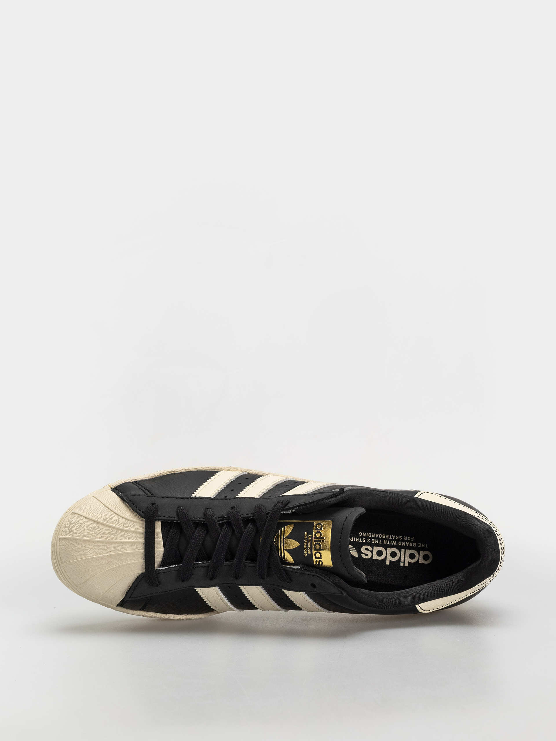 Обувки adidas Superstar 80 Adv (cblack/crewht/goldmt)