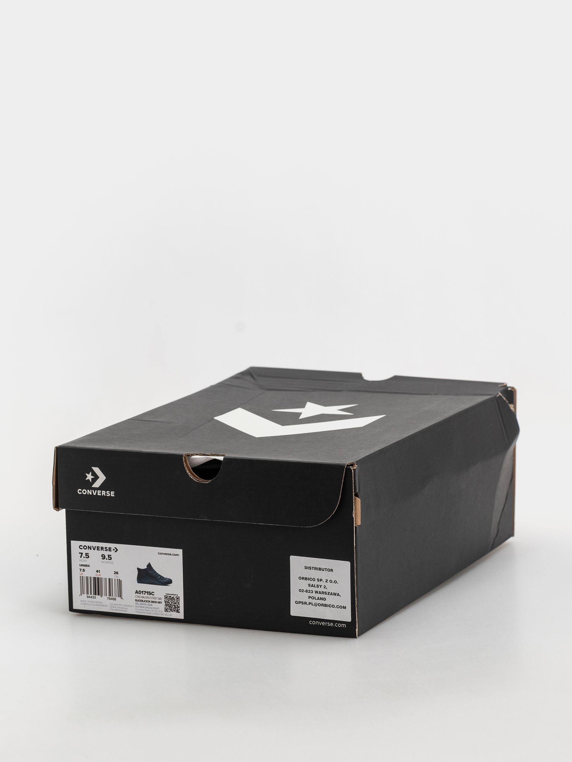 Обувки Converse Chuck Taylor All Star Malden Street Mid (black/black)