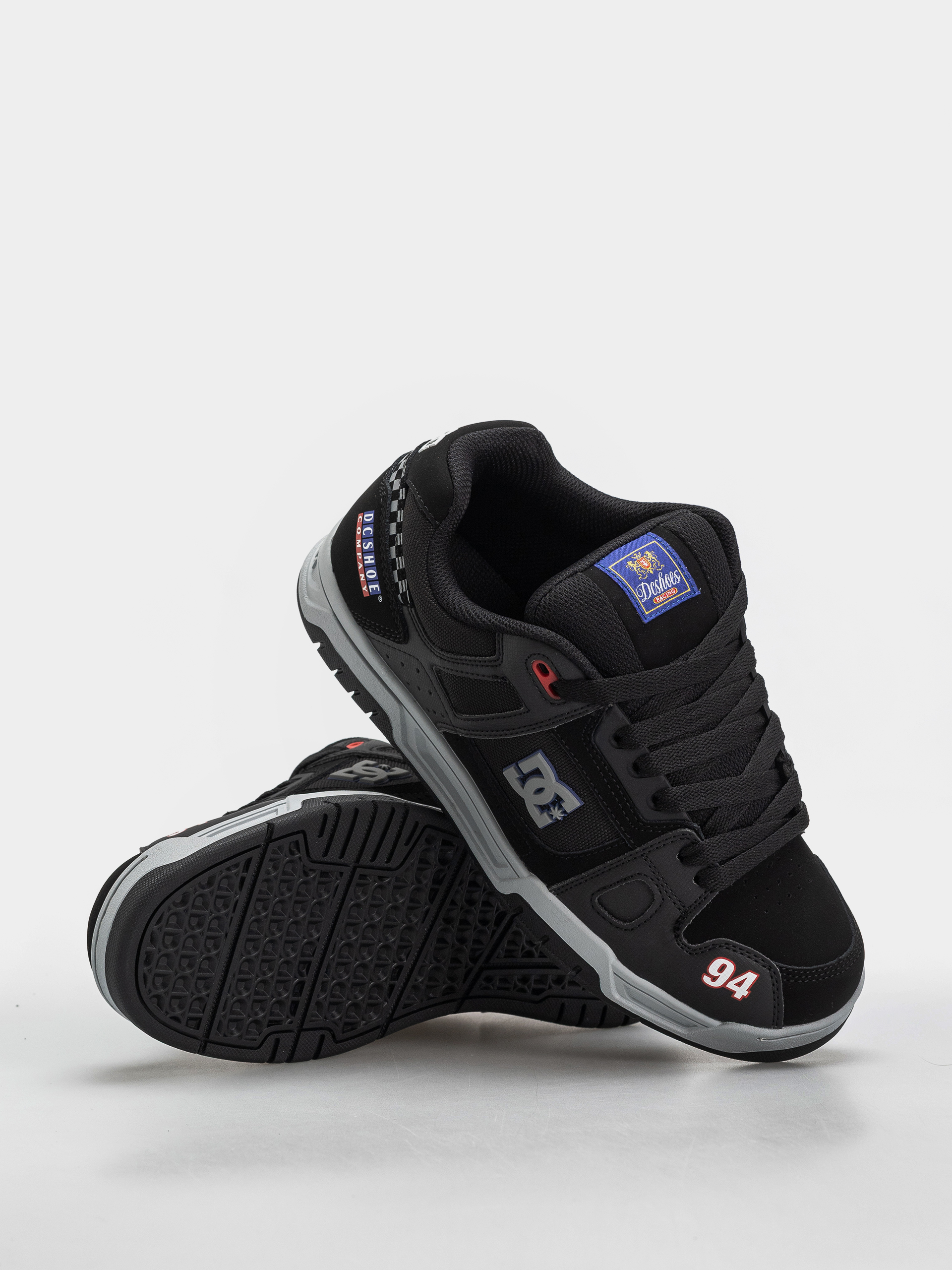 Обувки DC Stag (black/grey/blue)