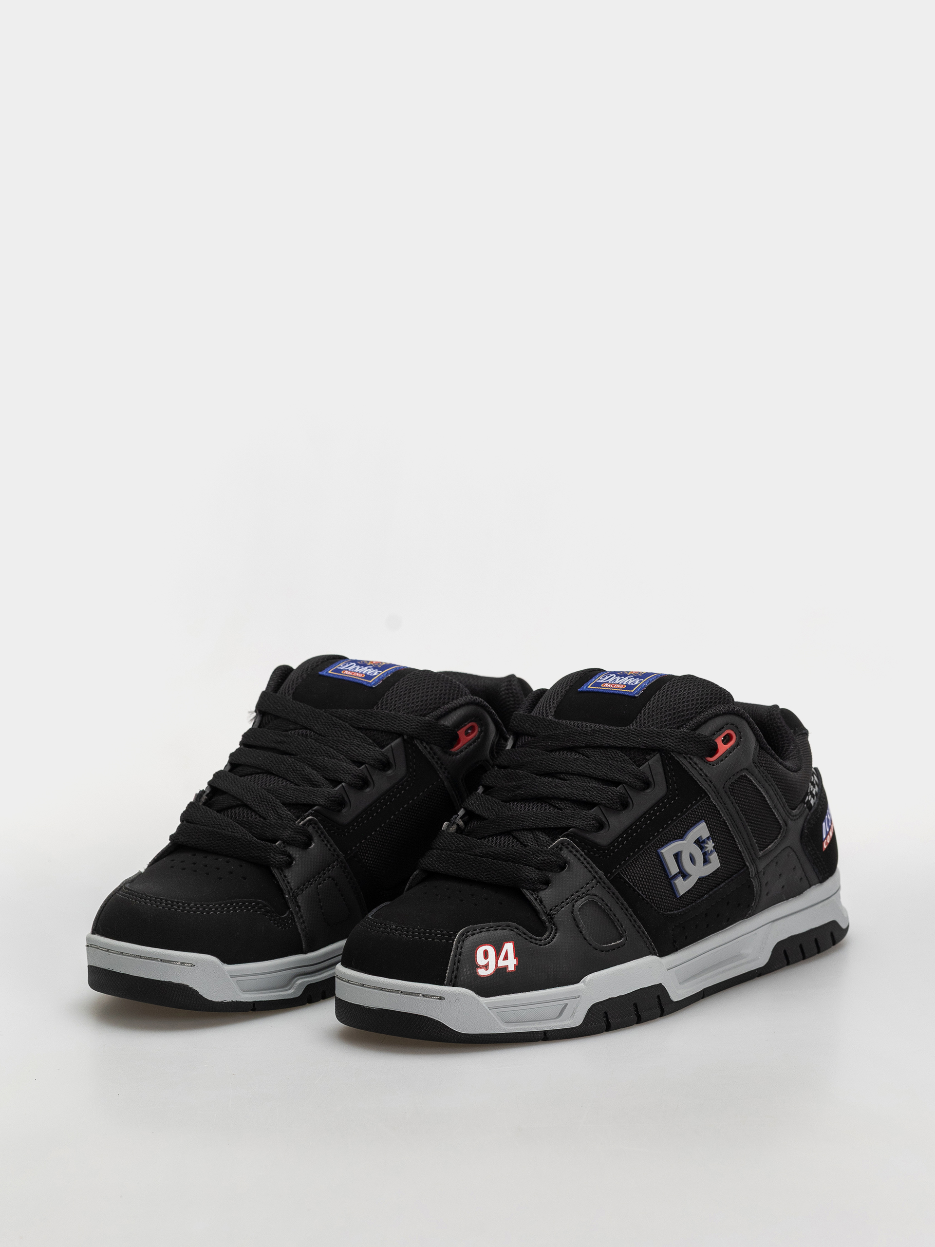 Обувки DC Stag (black/grey/blue)
