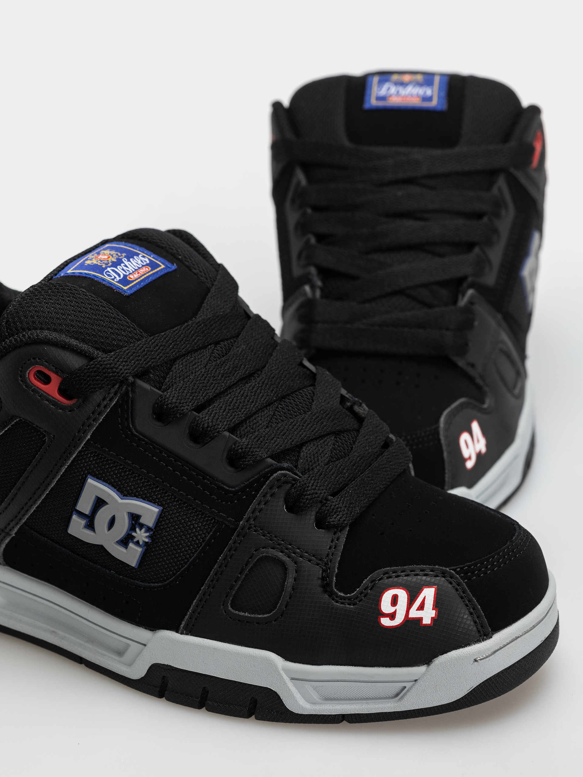 Обувки DC Stag (black/grey/blue)