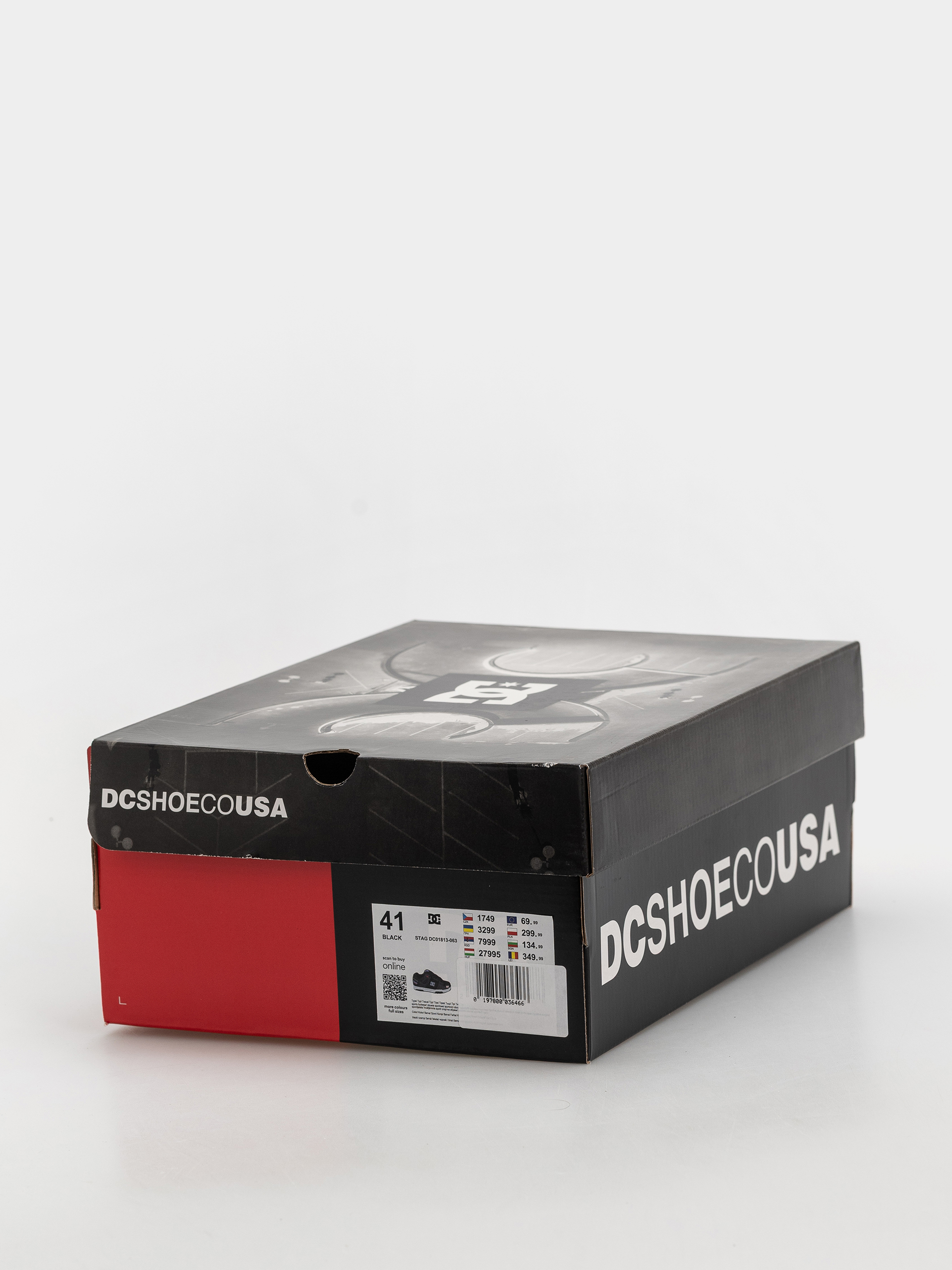 Обувки DC Stag (black/grey/blue)