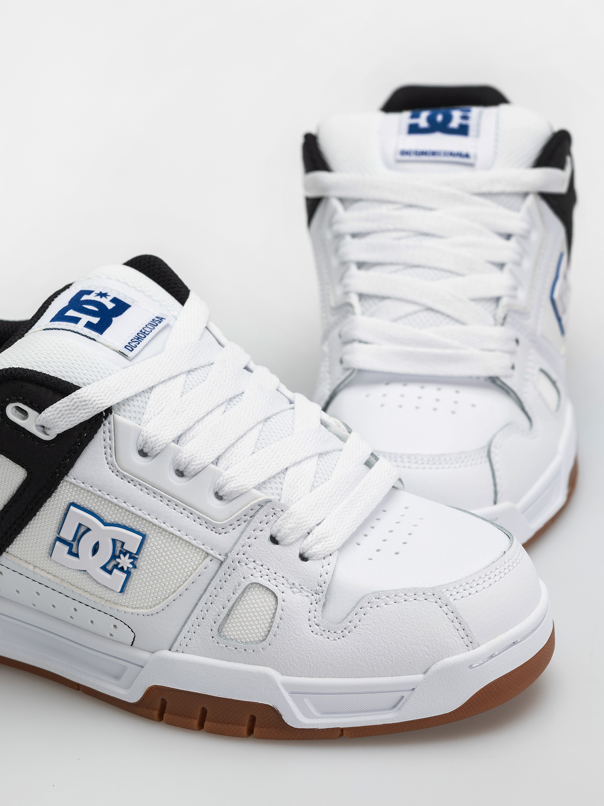 Обувки DC Stag (white/black/blue)