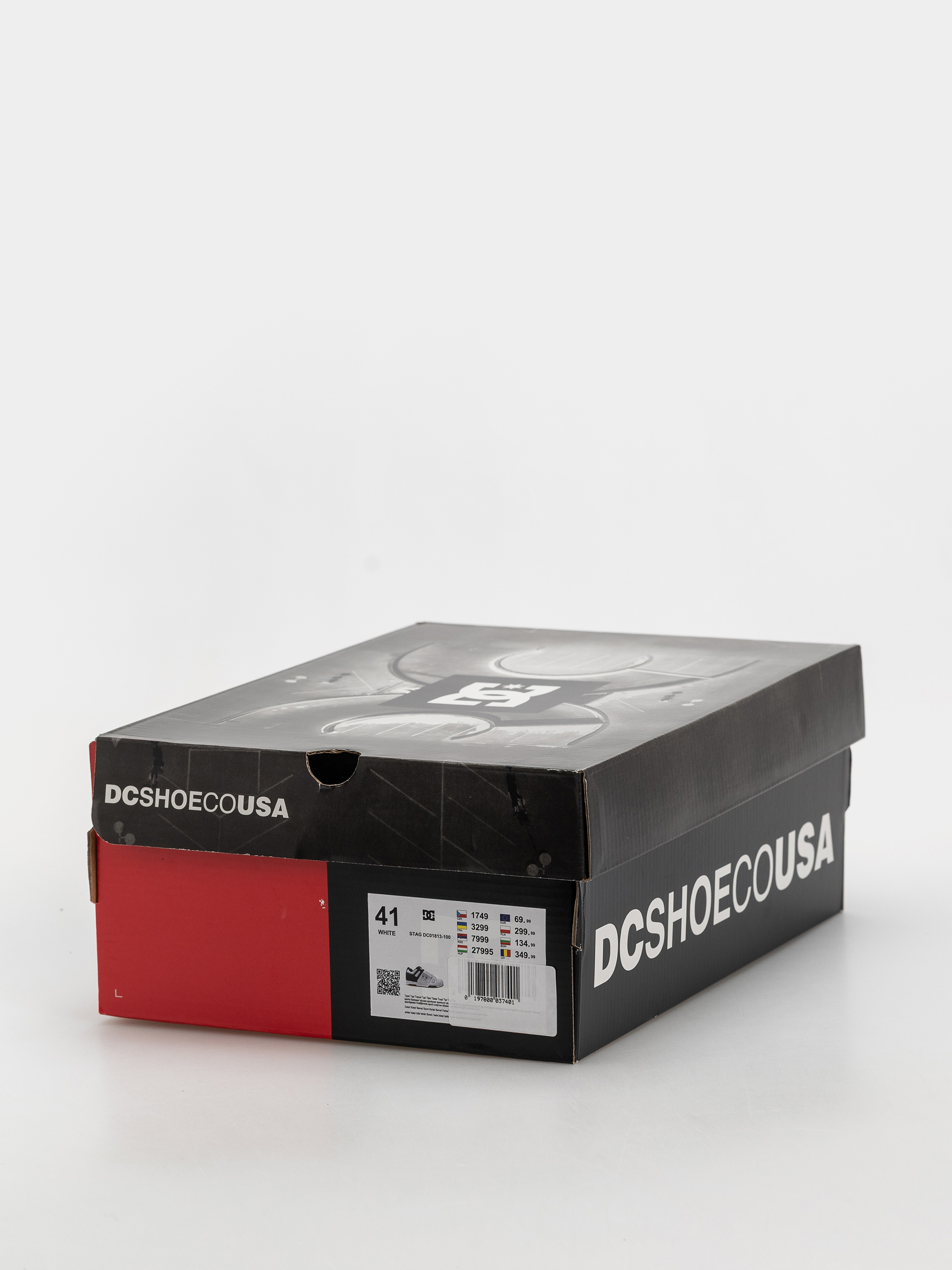 Обувки DC Stag (white/black/blue)