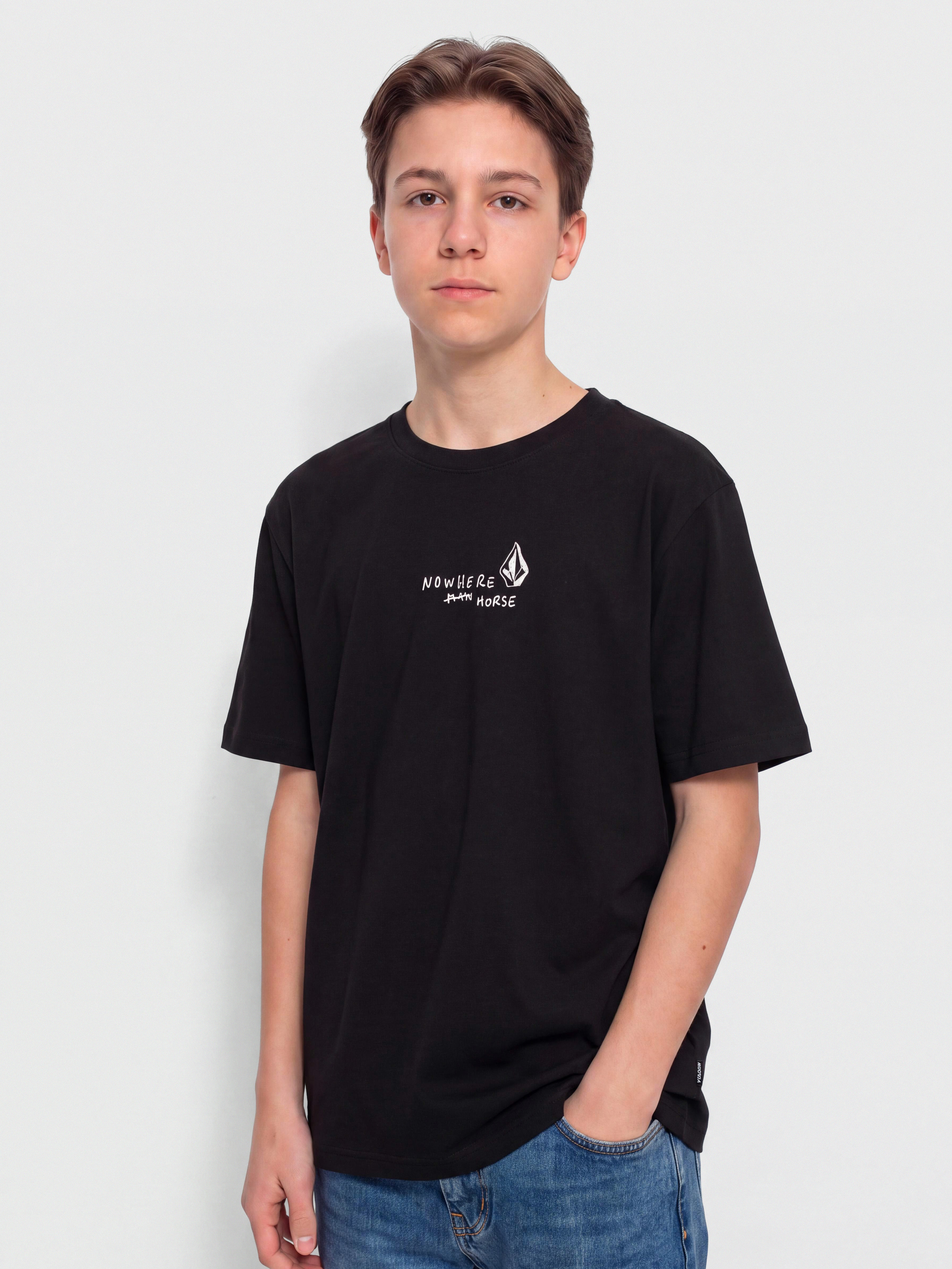 Тениска Volcom Nowhere Bsc JR (black)